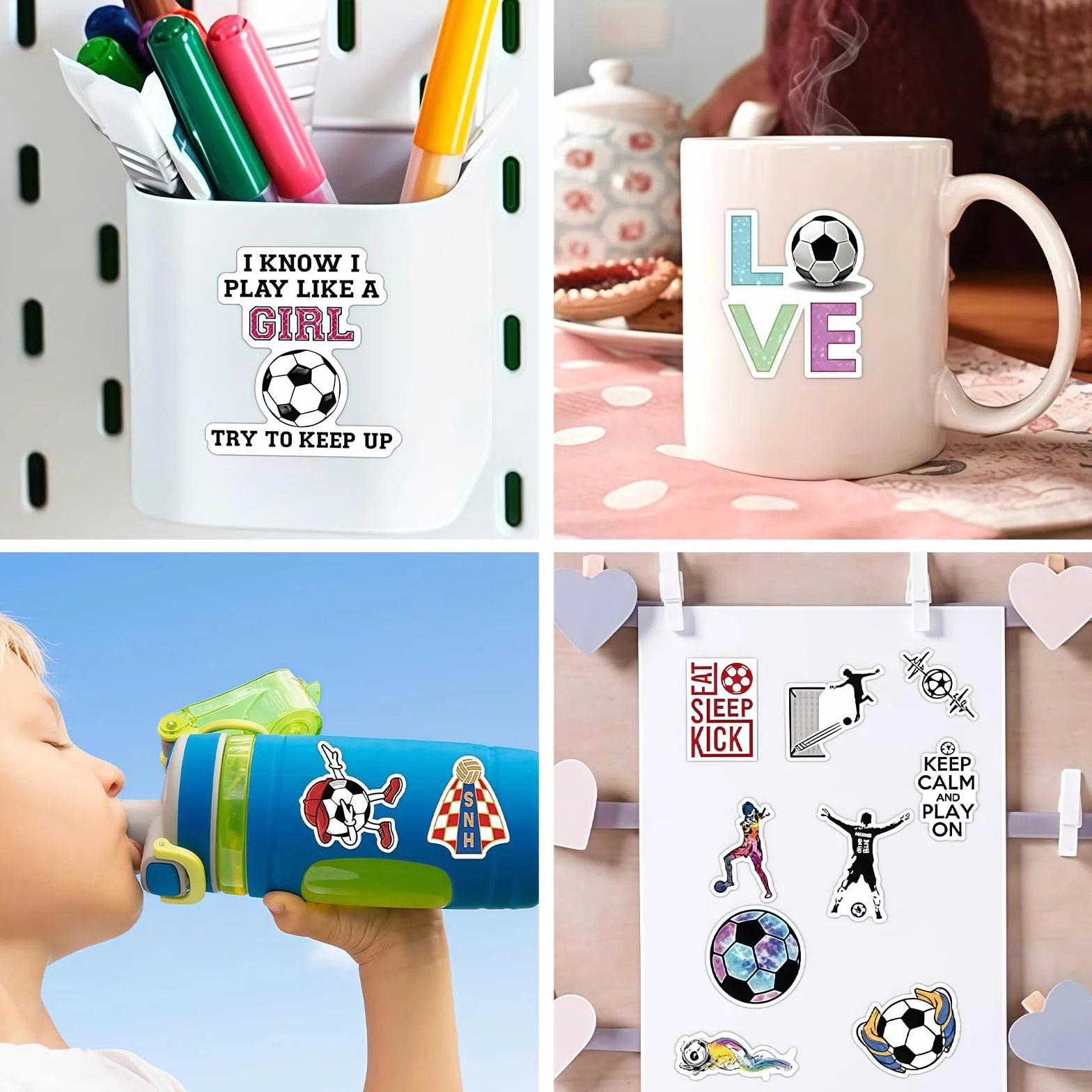 Sticker Kinder Bundesliga 25/26 Autocollants Football 100 pièces Vinyl Imperméables
