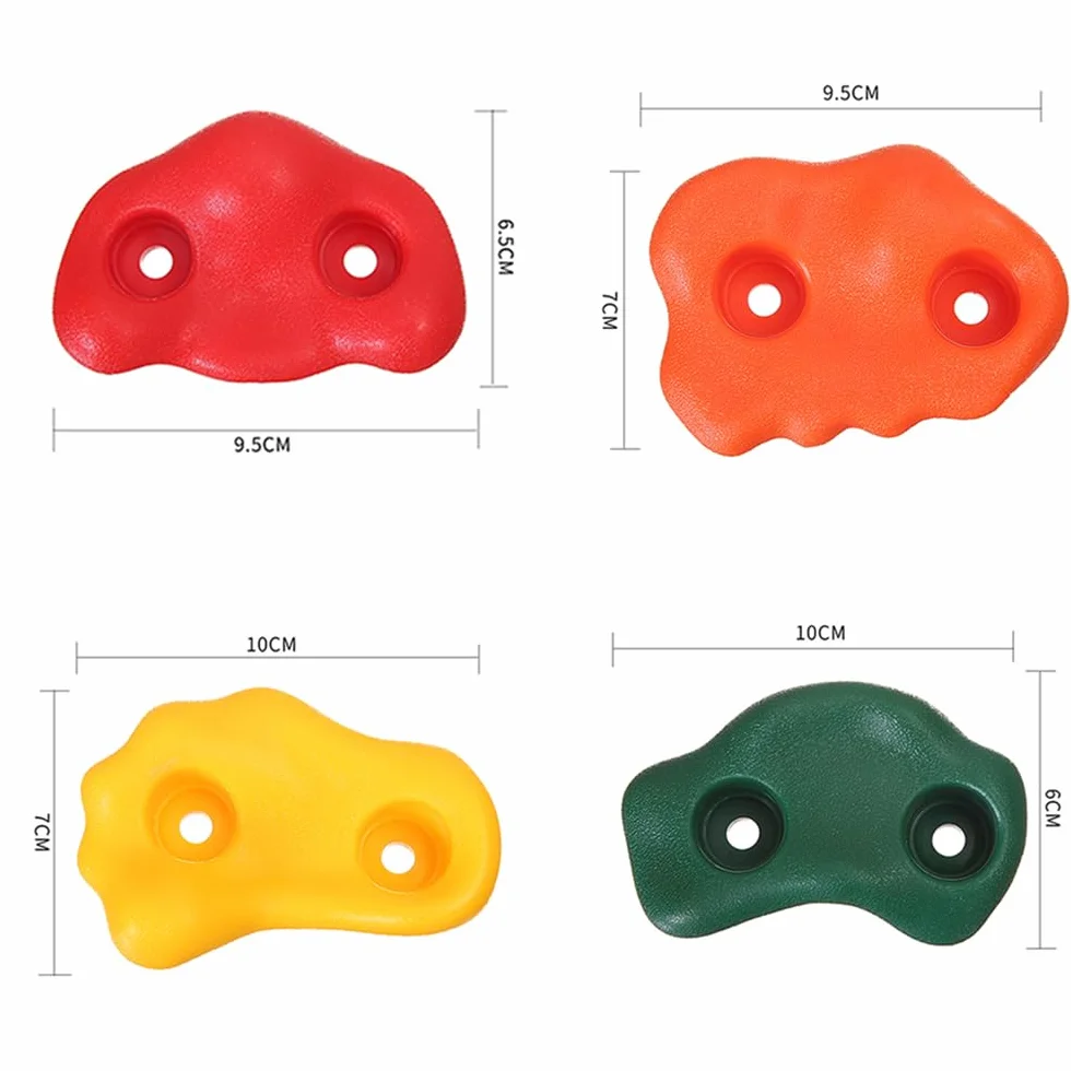 Prise Escalade Enfant 20 PCS Prises d'Escalade Antidérapant pour Intérieur et Extérieur