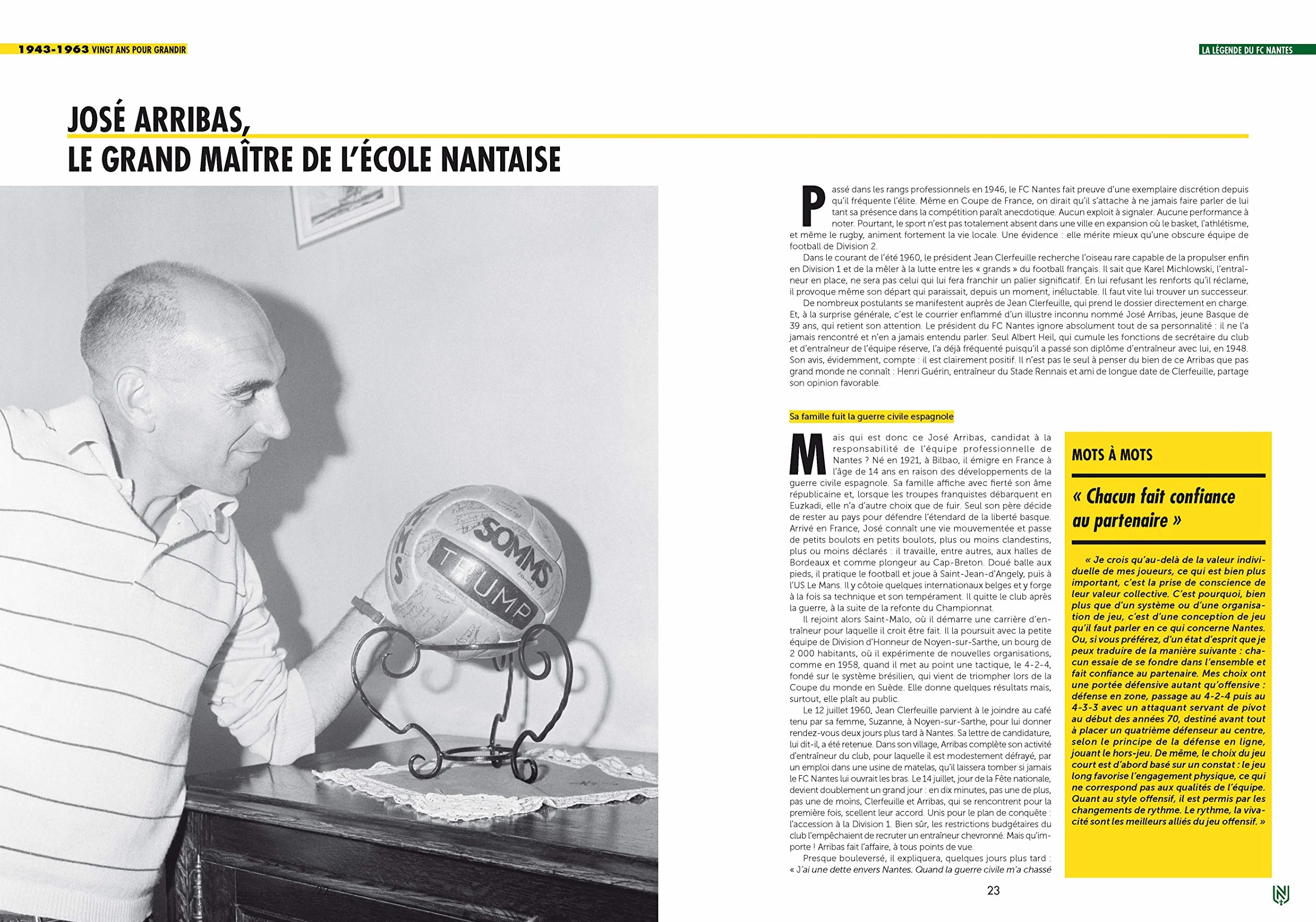 La légende du FC Nantes