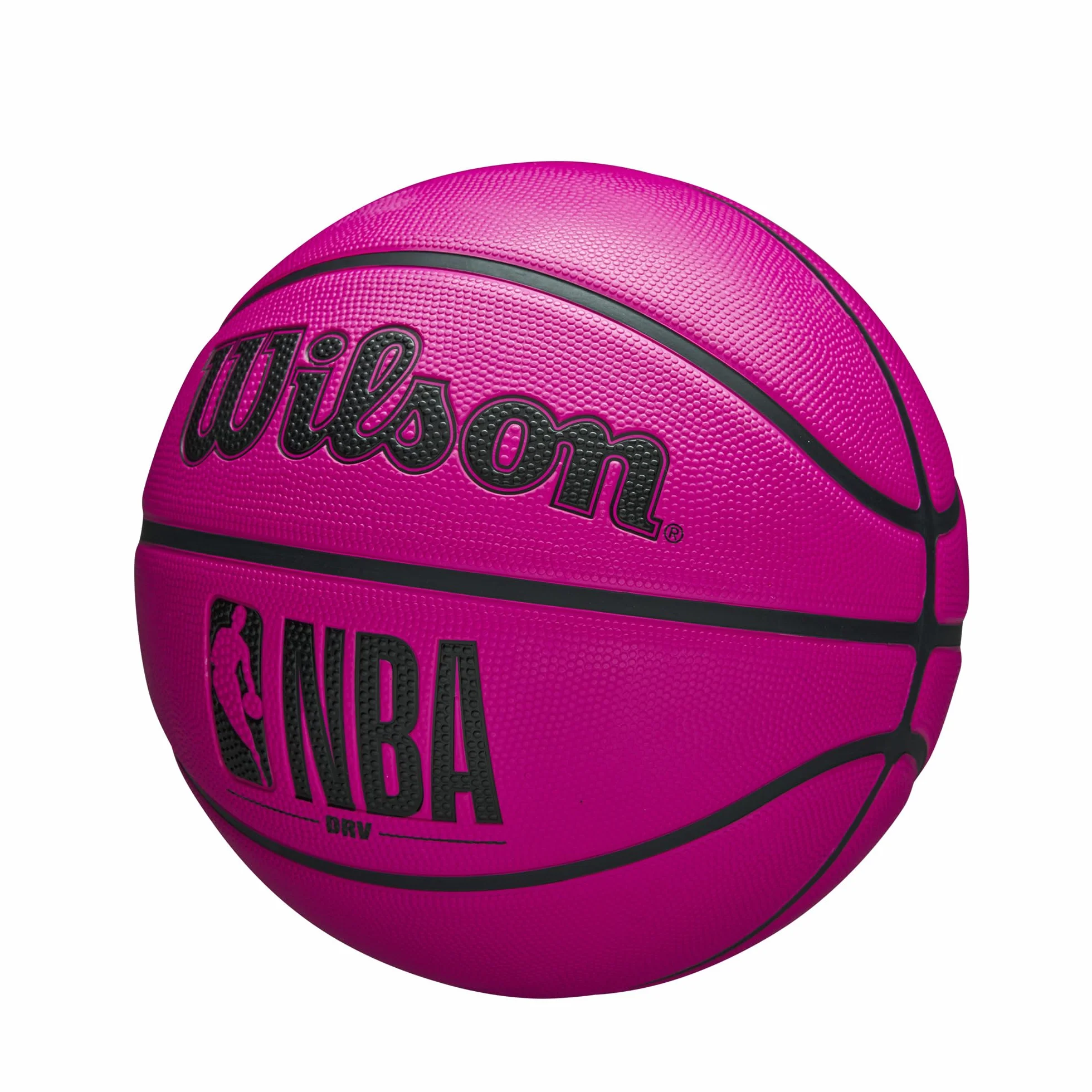 Wilson NBA DRV Basketball d'extérieur Rose Taille 5 27,5 Pouces avec Pompe
