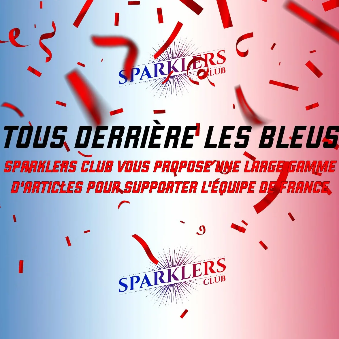 Maquillage Tricolore en Stick Bleu Blanc Rouge x2 pour Supporter l'équipe de France