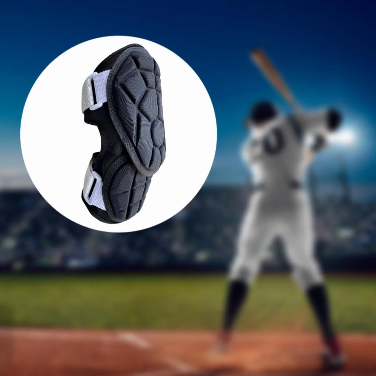 Coudière de Baseball Protège-Avant-Bras Légère Confortable Multifonction Équipement de Protection pour Sport