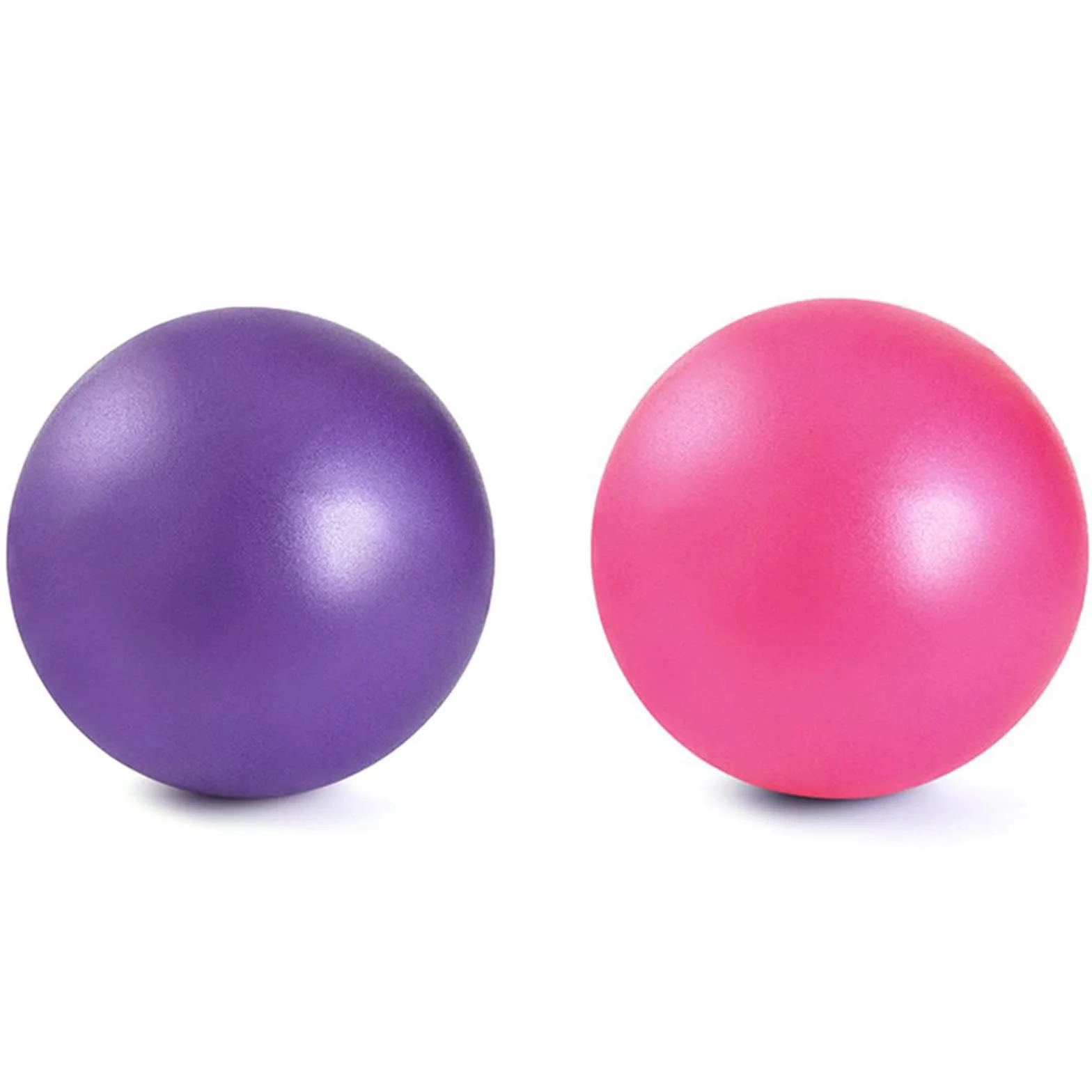Ballon de Pilates 2pcs 25cm Mini Ballon de Stabilité pour Gymnase Bureau Domicile