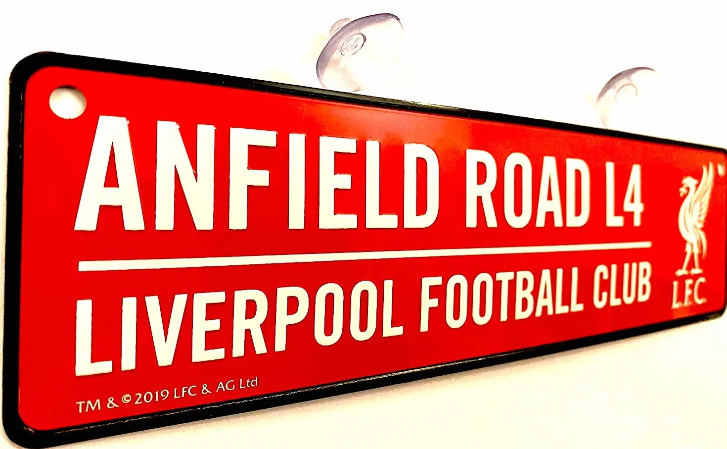Liverpool Football Club Mini plaque de rue Rouge