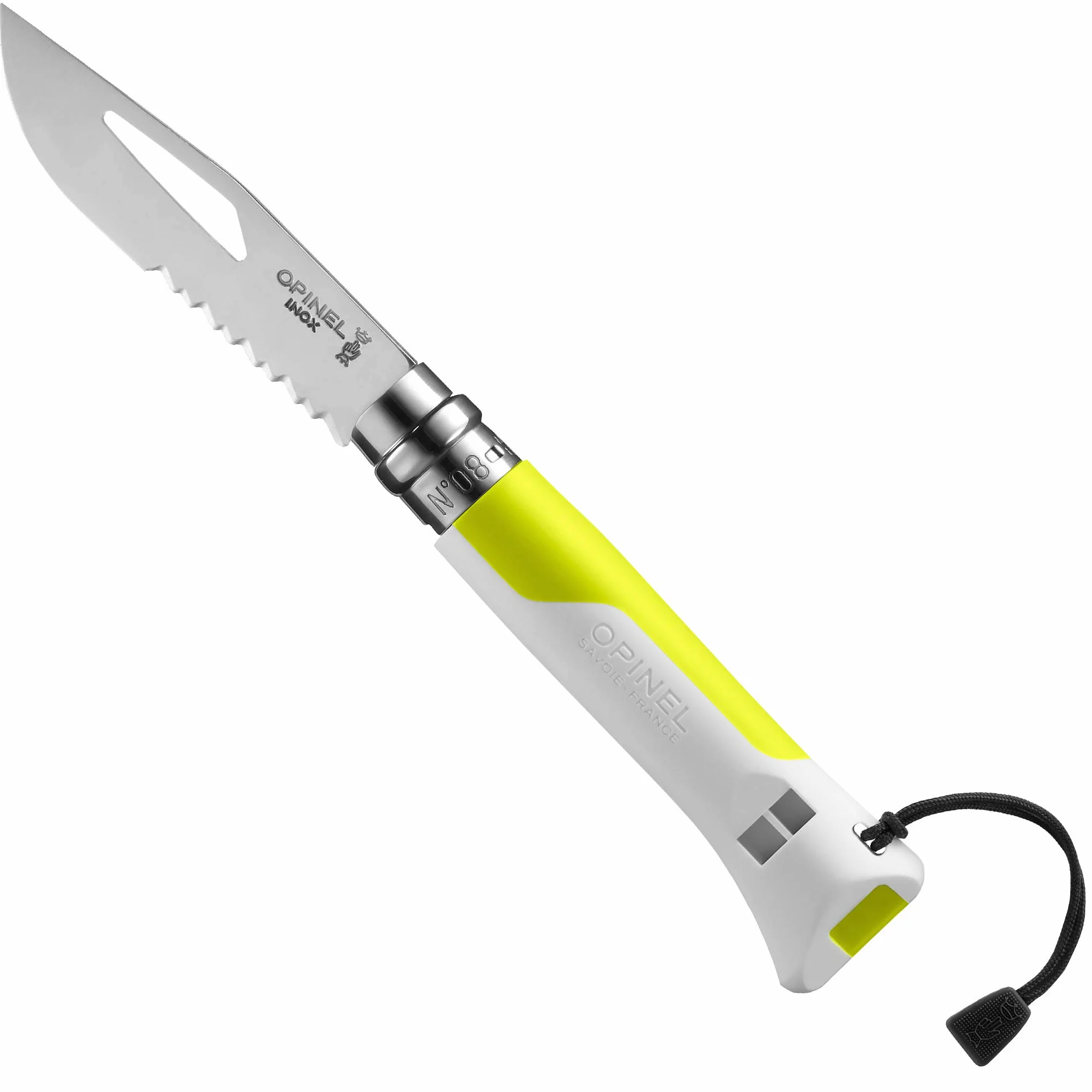 Opinel N°08 Outdoor Fluo Amarillo Couteaux