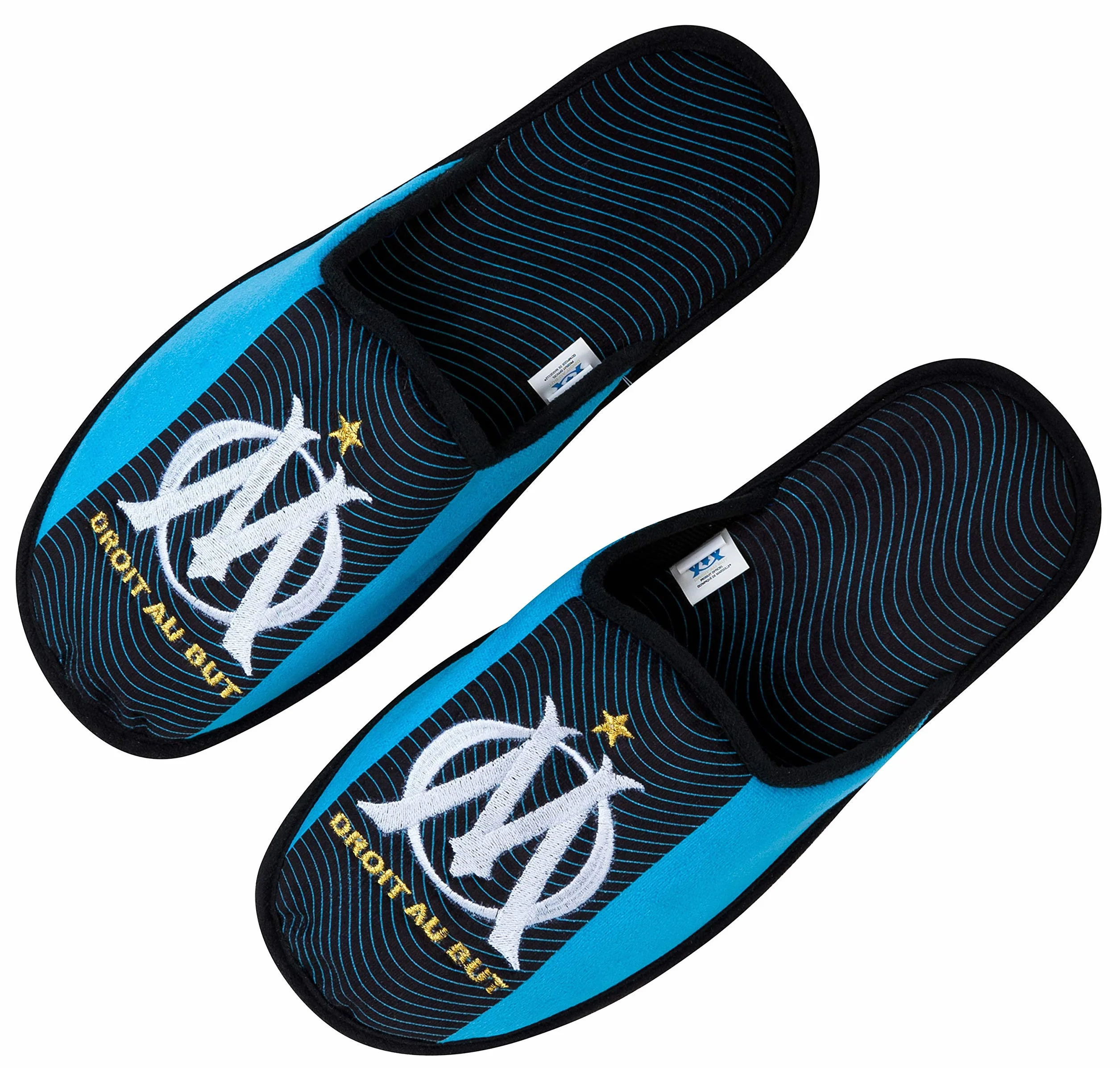 OLYMPIQUE DE MARSEILLE Chaussons Om Collection Officielle Taille garçon