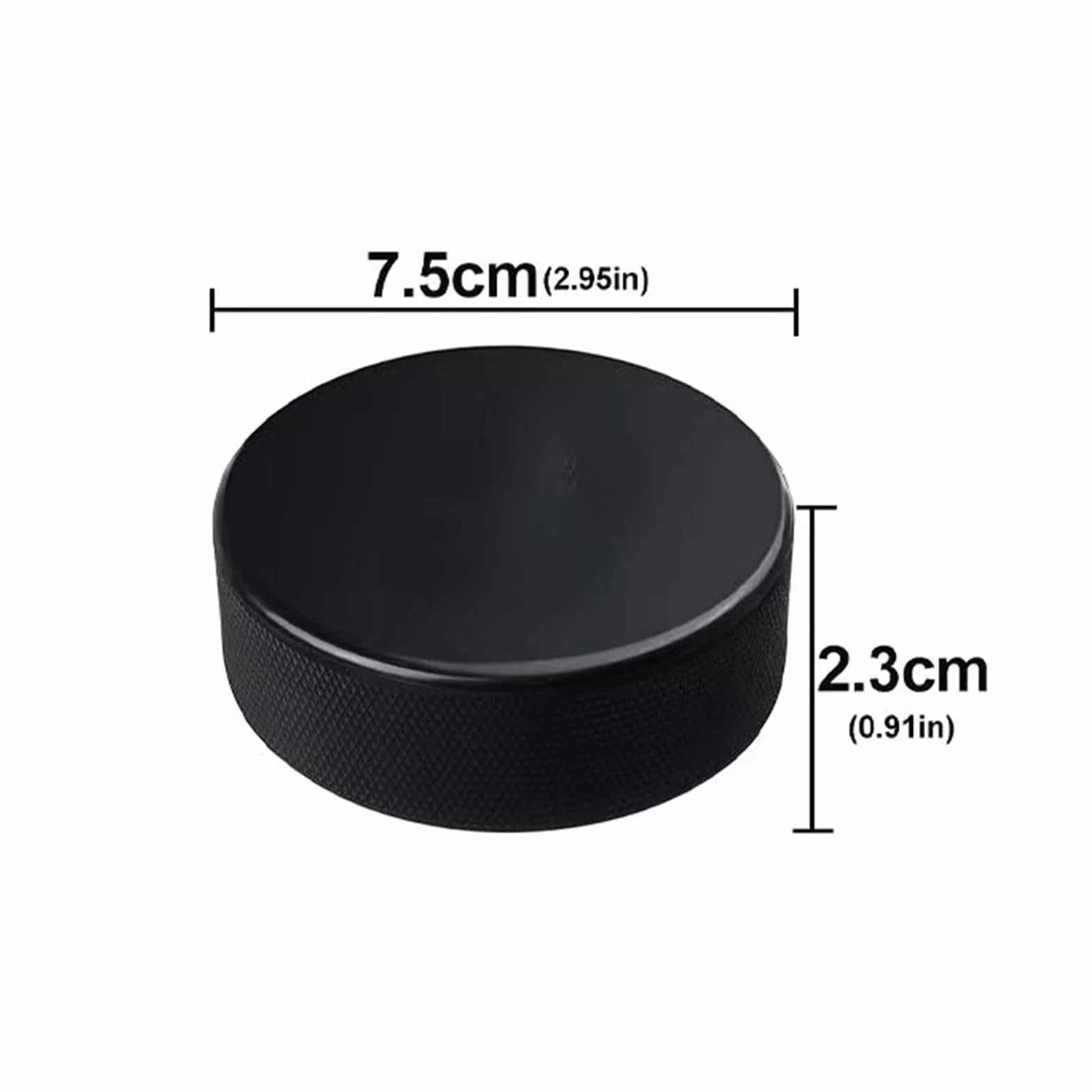 Palet de Hockey Personnalisé Photo Nom – Caoutchouc Taille Officielle – Cadeau Entraîneur Joueur