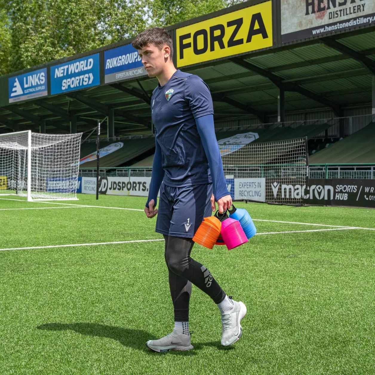 FORZA Cônes d'Entraînement Pack de 50/1000 pour Football Rugby
