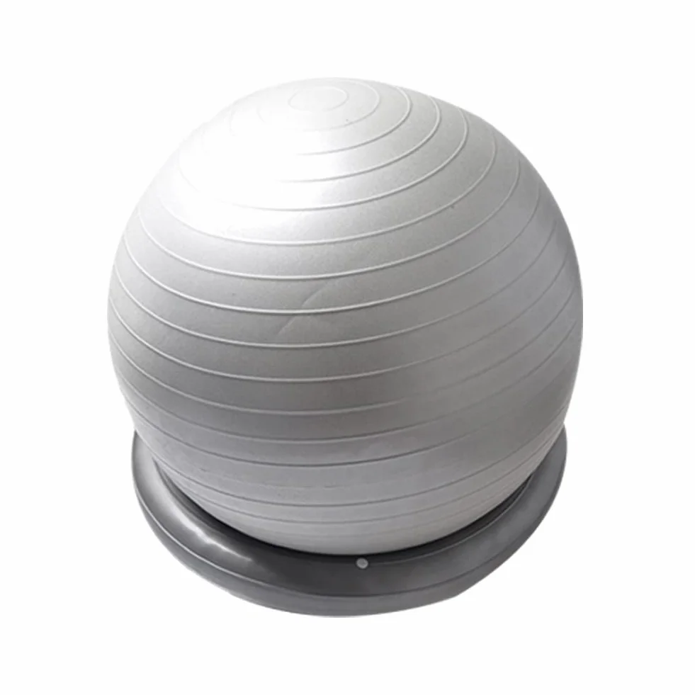Xiaoxin Support pour ballon d'exercice stable en PVC anti-dérapant à anneau fixe