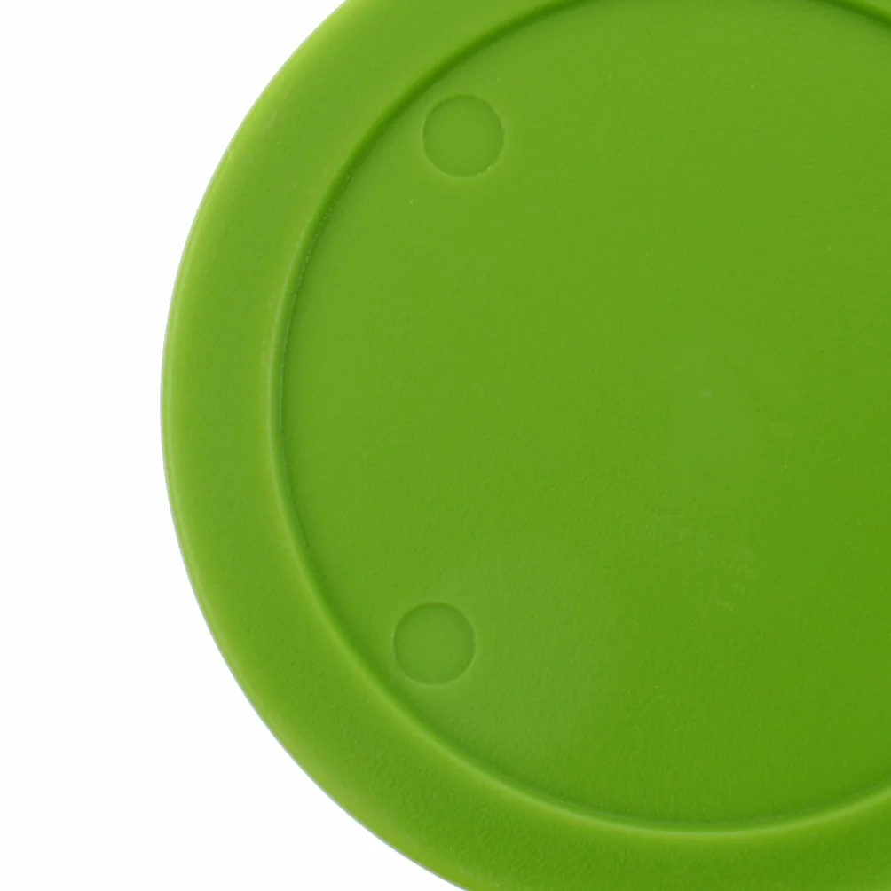 Palet Hockey Table Rondelle d'air 62mm Vert 5pcs Sharplace