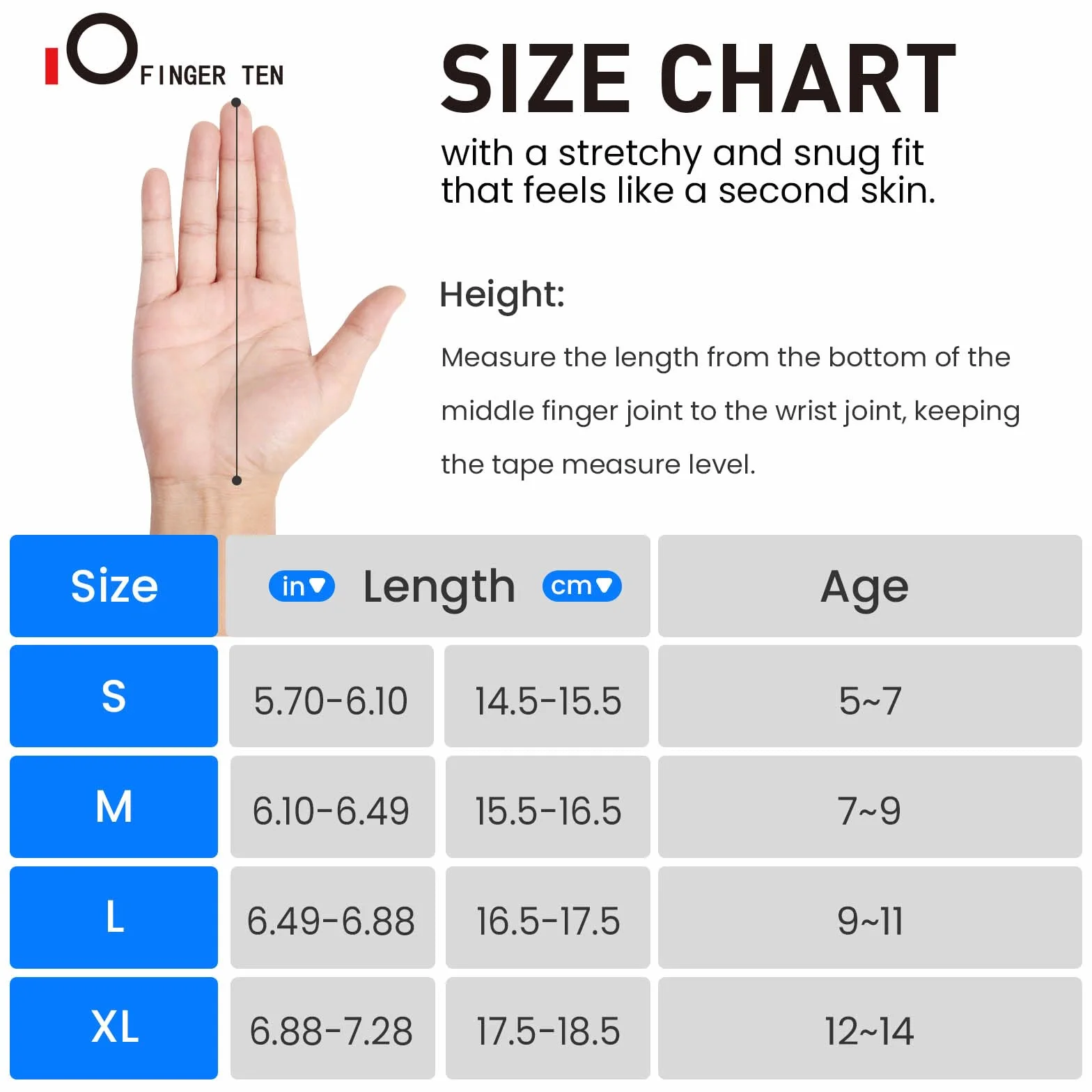 Gants de football américain antidérapants pour enfants – Protection imperméable élastique souple Orange 5-14 ans