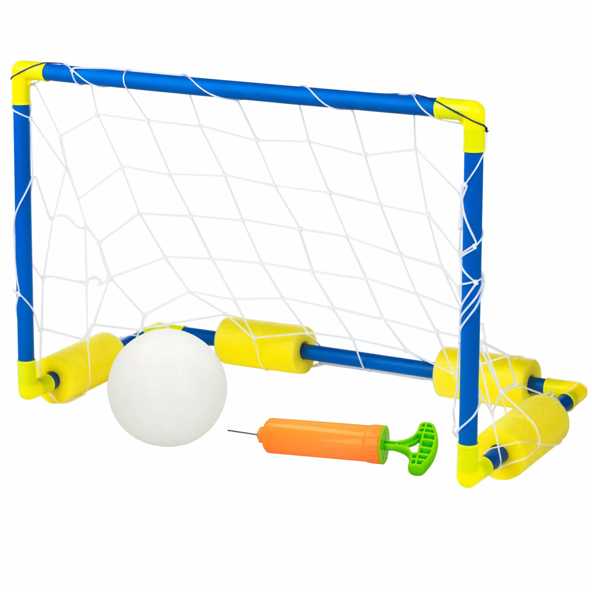 ColorBaby CB Toys But de Water-Polo pour Piscine 61 x 29 x 40 cm Ballon Gonflable gonfleur 3 Ans Jeux d'extérieur