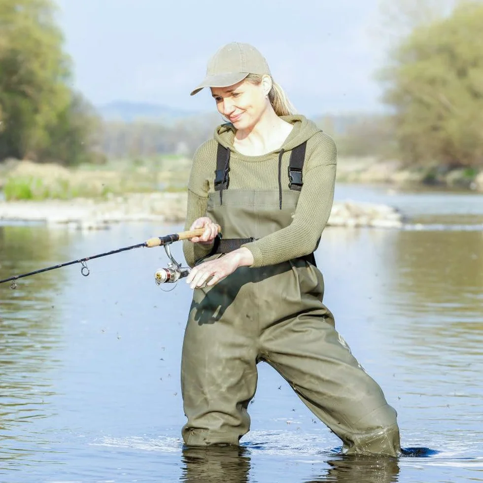 Waders pour homme imperméables néoprène 70D nylon 70D pêche