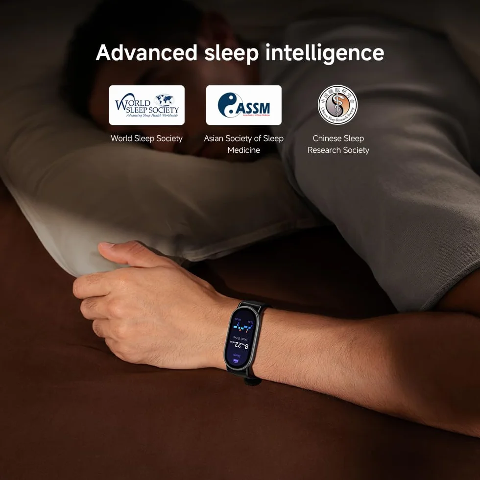 Xiaomi Smart Band 10 Montre Connectée Écran AMOLED 1.72'' Autonomie 21 Jours 5 ATM Boussole