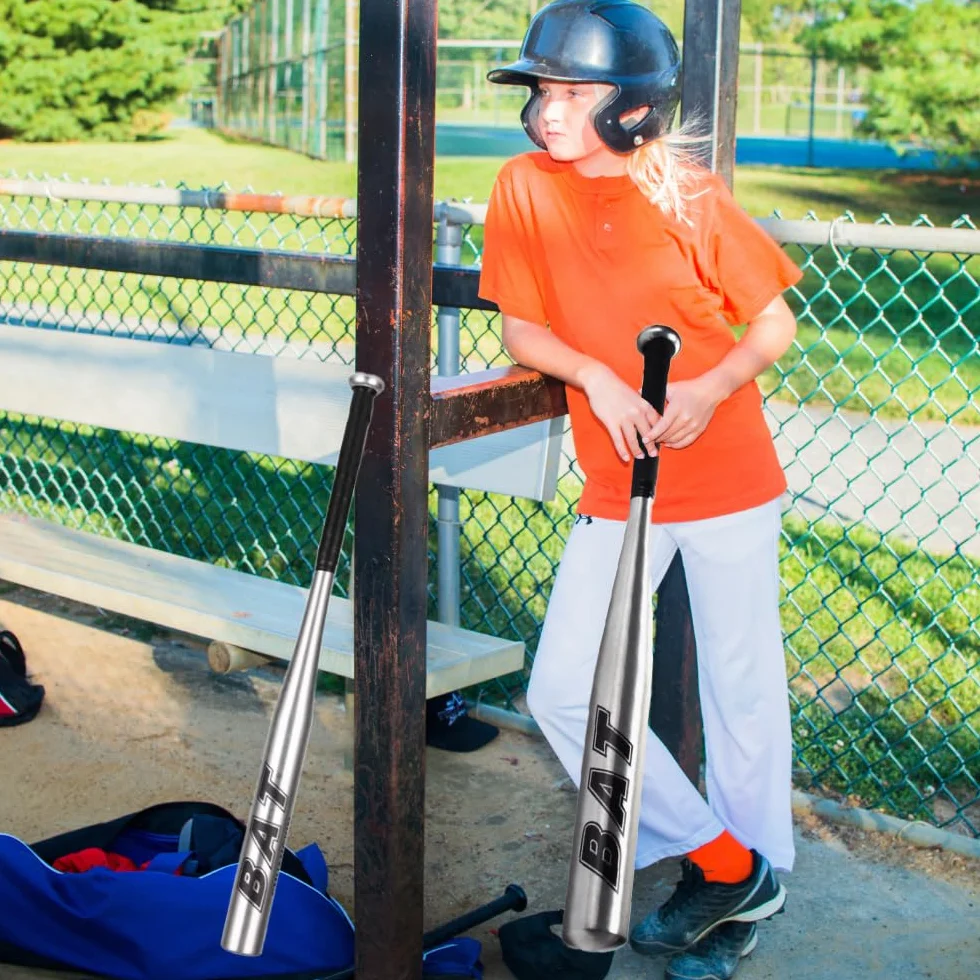Batte de Baseball Aluminium 34 Pouces 86cm Métal Antidérapante Adulte Pro Léger