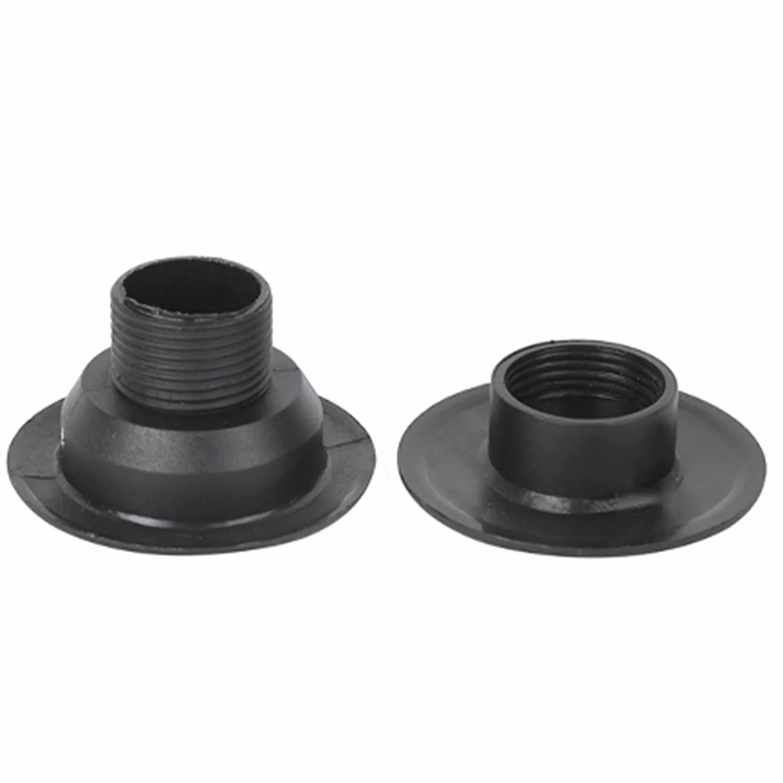 Accessoire de Roulement de Baby-Foot Noir, Structure Filetée à Hauteur Réglable en Plastique
