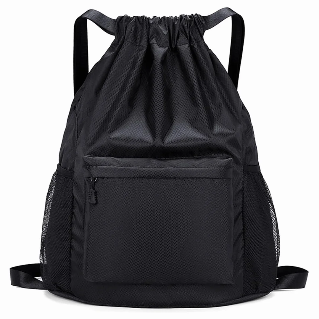 Sac à Dos de Basketball avec Poche Filet et Mousqueton