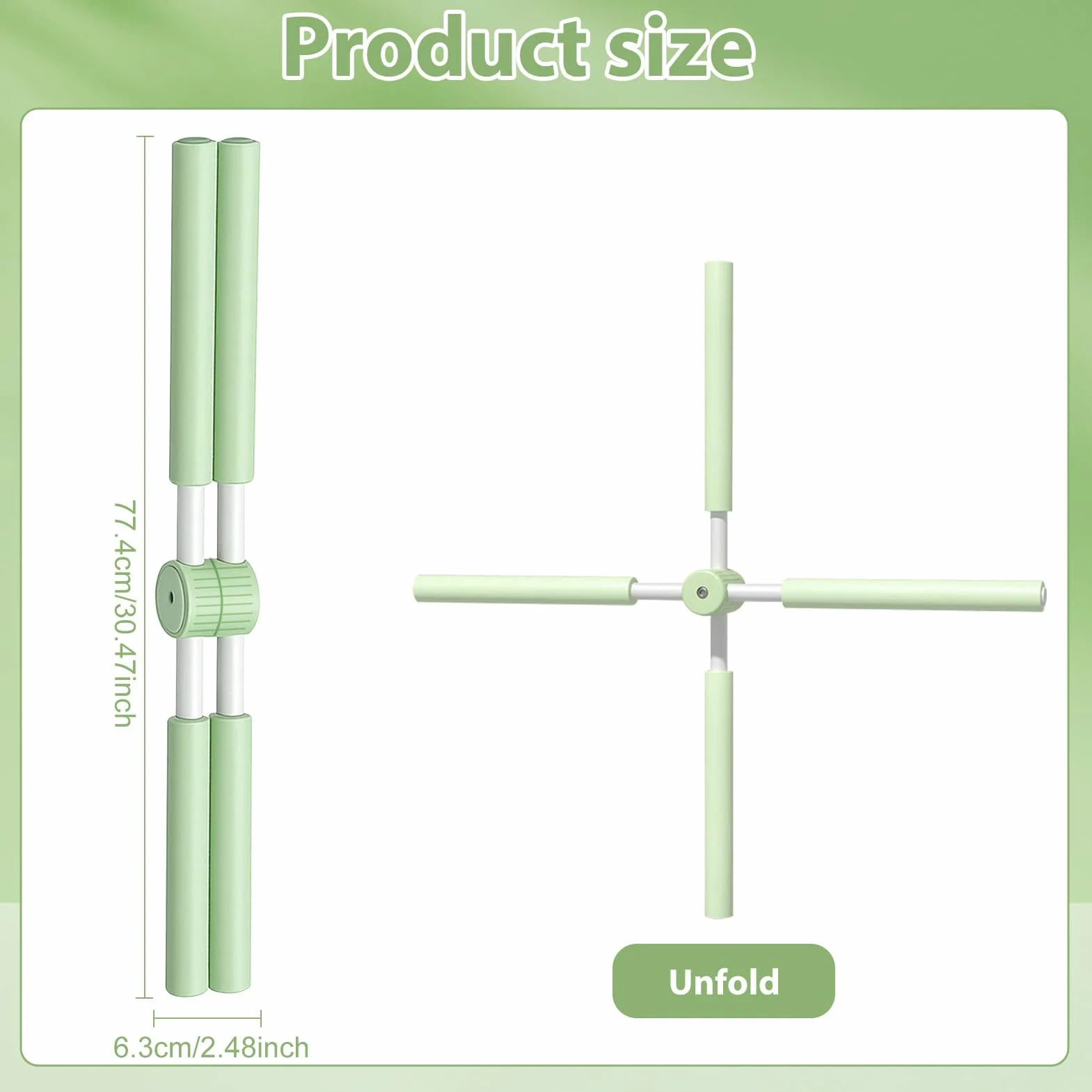 Bâtons De Yoga 80 cm Correcteur de Posture Redresseur de Dos Équipement Fitness