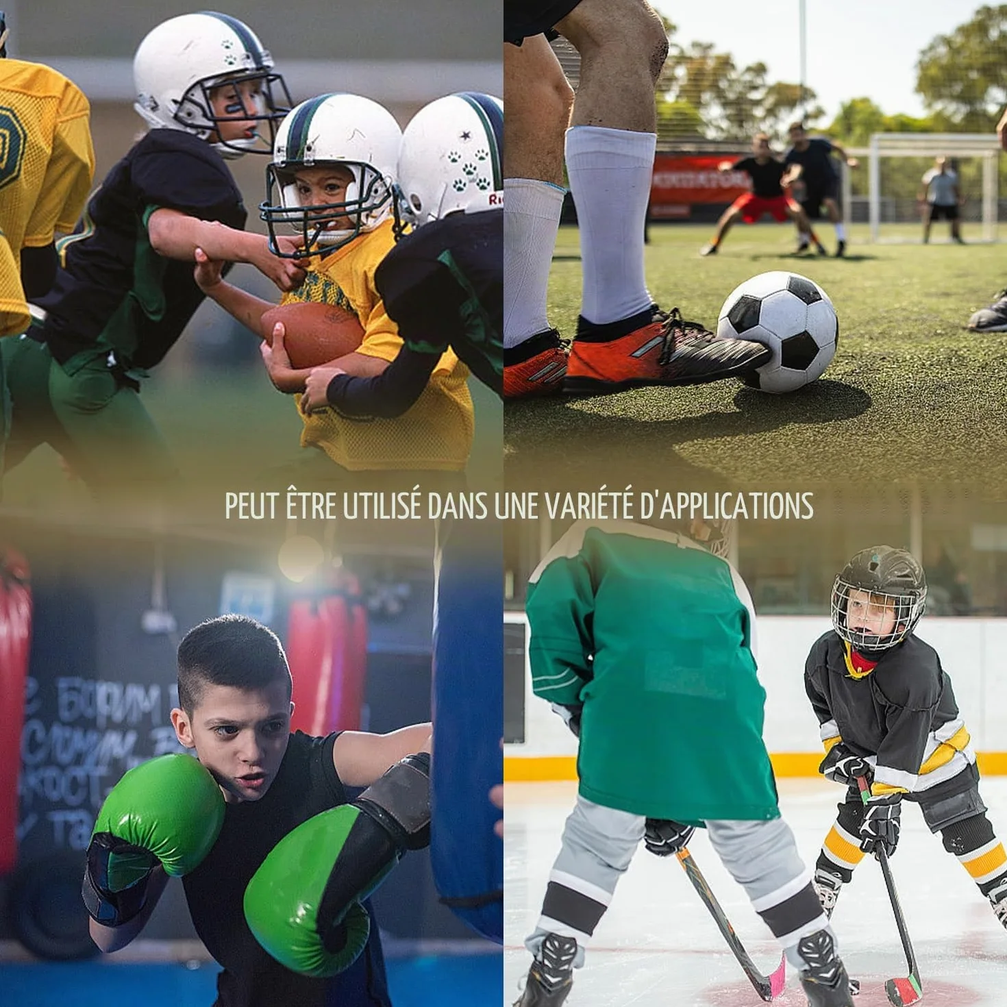 Protège Dents Sport Enfant Moulable Bouclier de Gomme avec Étui Portable Transparent 3 Pièces