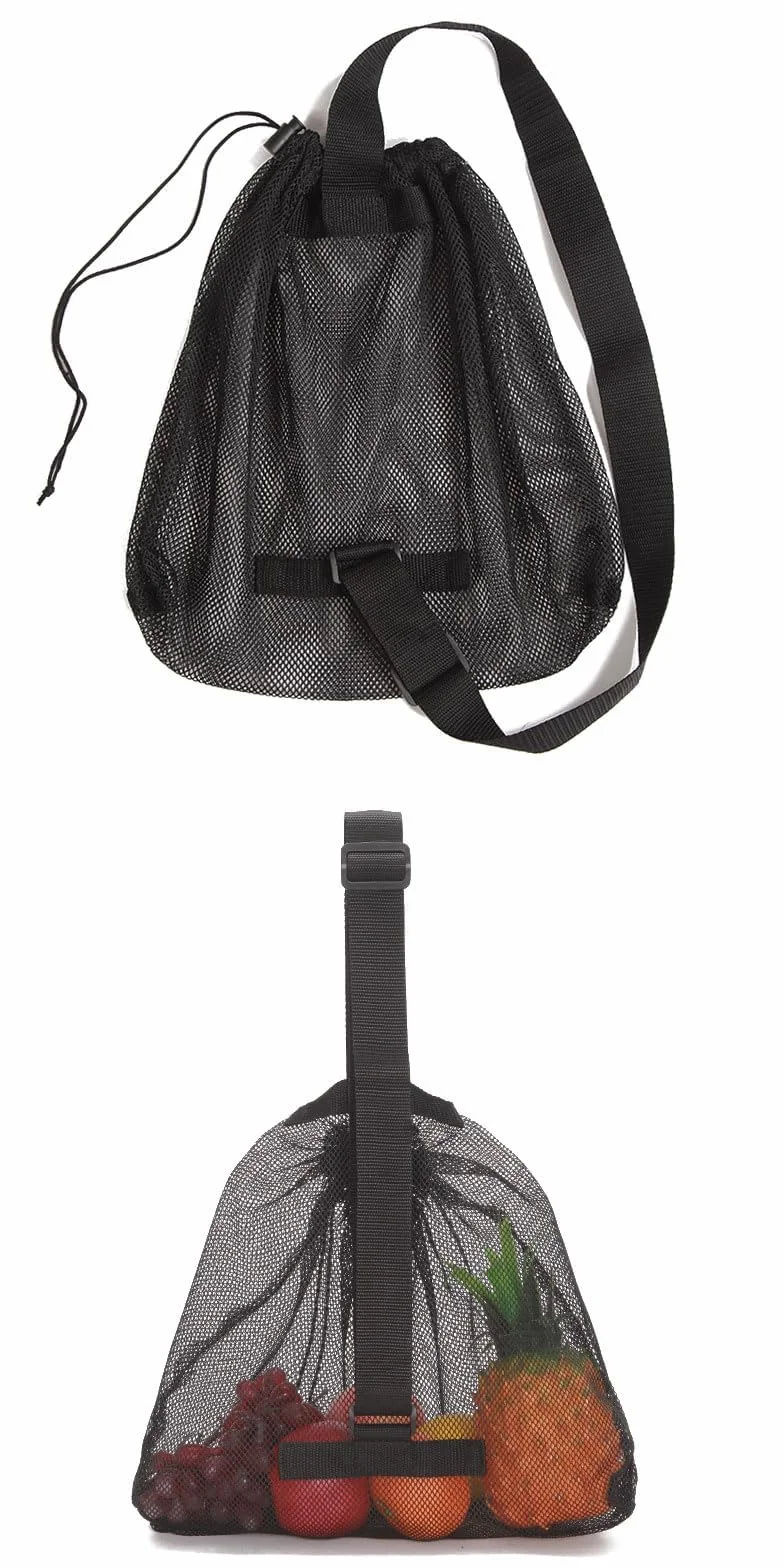 MINZHI Lot de 2 Sacs de Basket-Ball Portables - Sac à Dos et Sac en Filet