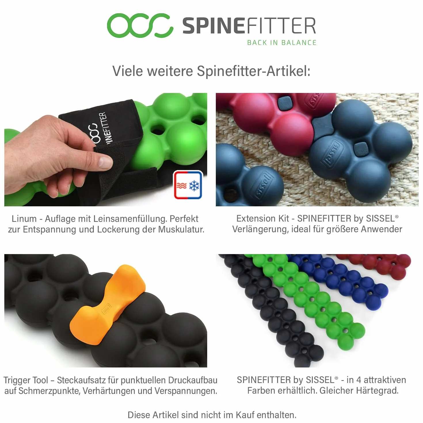 Sissel Spinefit Appareil de massage dos bleu soulager tensions blocages Pilates Yoga colonne vertébrale maison