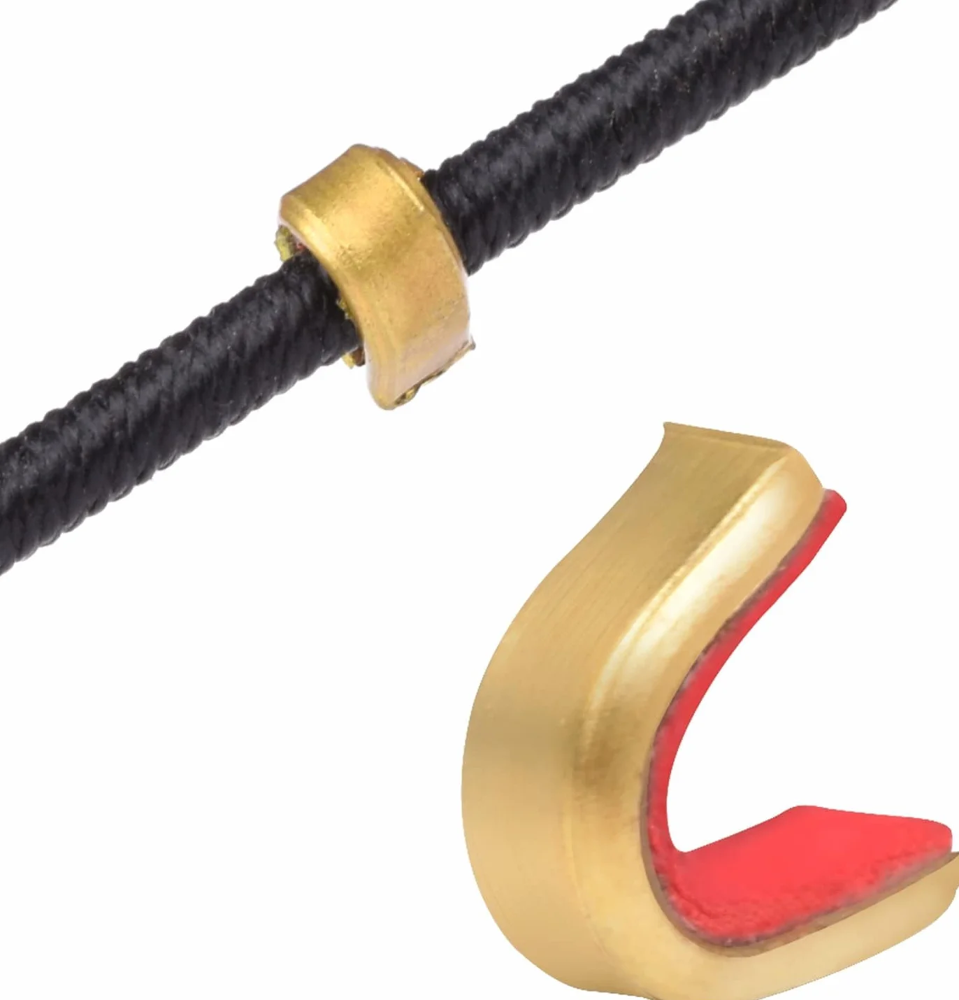 POFET 10pcs Bowstring Nocks Buckle Clips pour Chasse au tir à l'arc