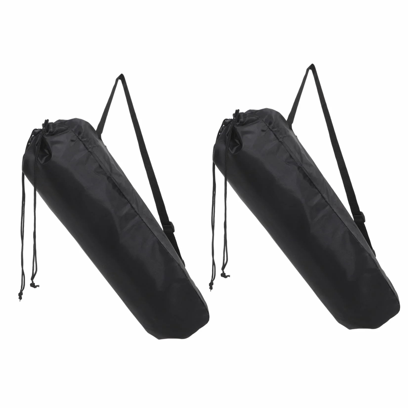BESTonZON 2 Pièces Housse Étanche Sacoche Transport Longboard Organisateur Équipement Skateboard Hommes Noir