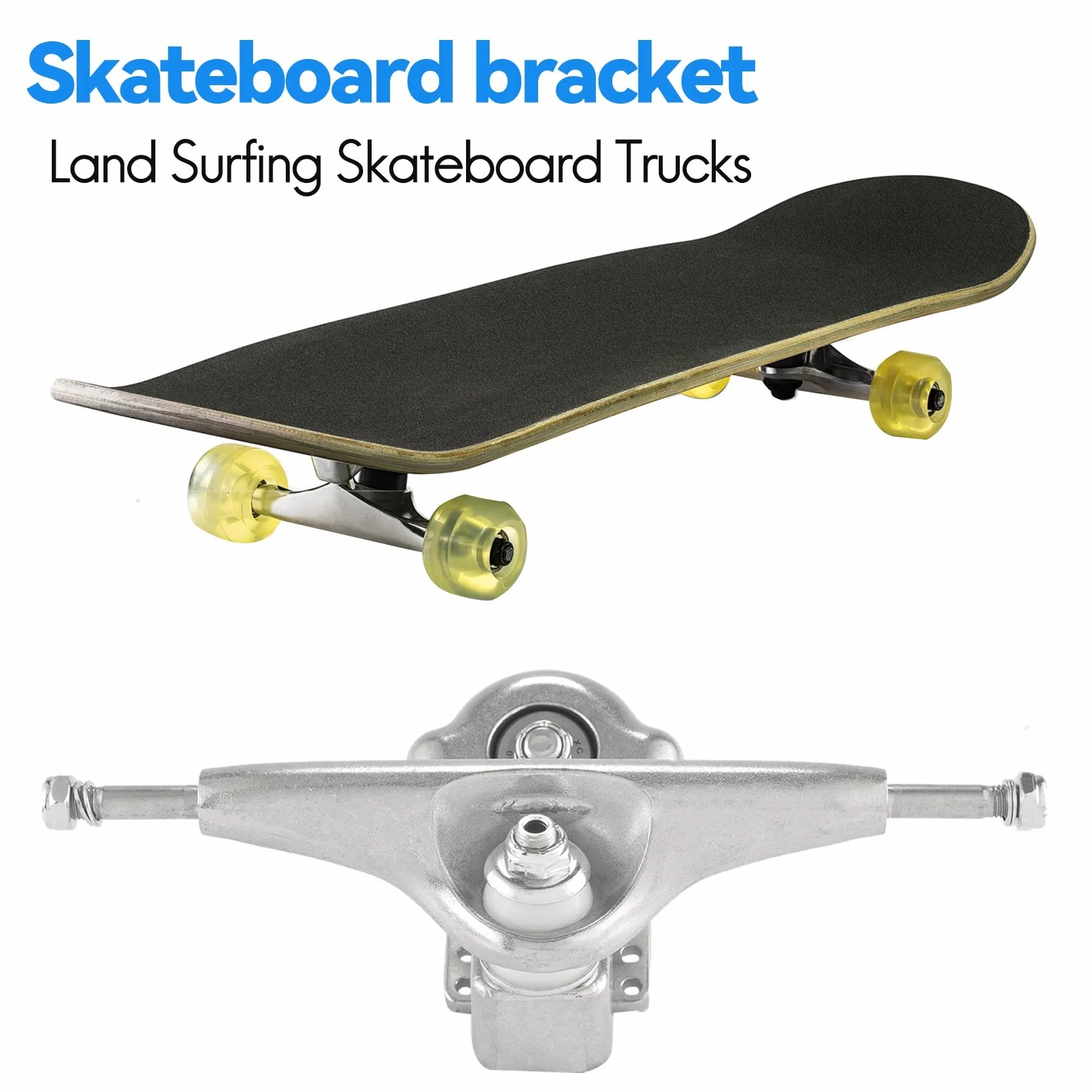 BrüCke Surfskate Adaptateur Ensemble de joints d'argent pour S6 rouge