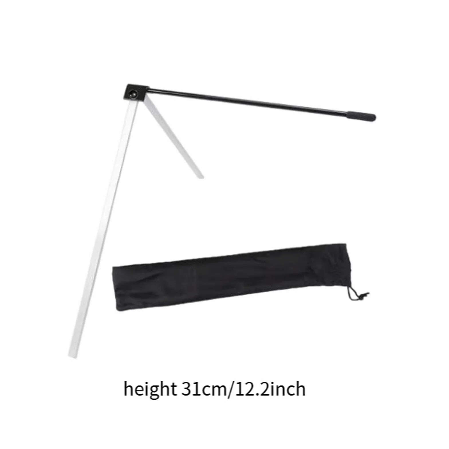 Oshhni Football Kicking Tee Adjustable Metal Flexible Field Holder for Men Women Kids