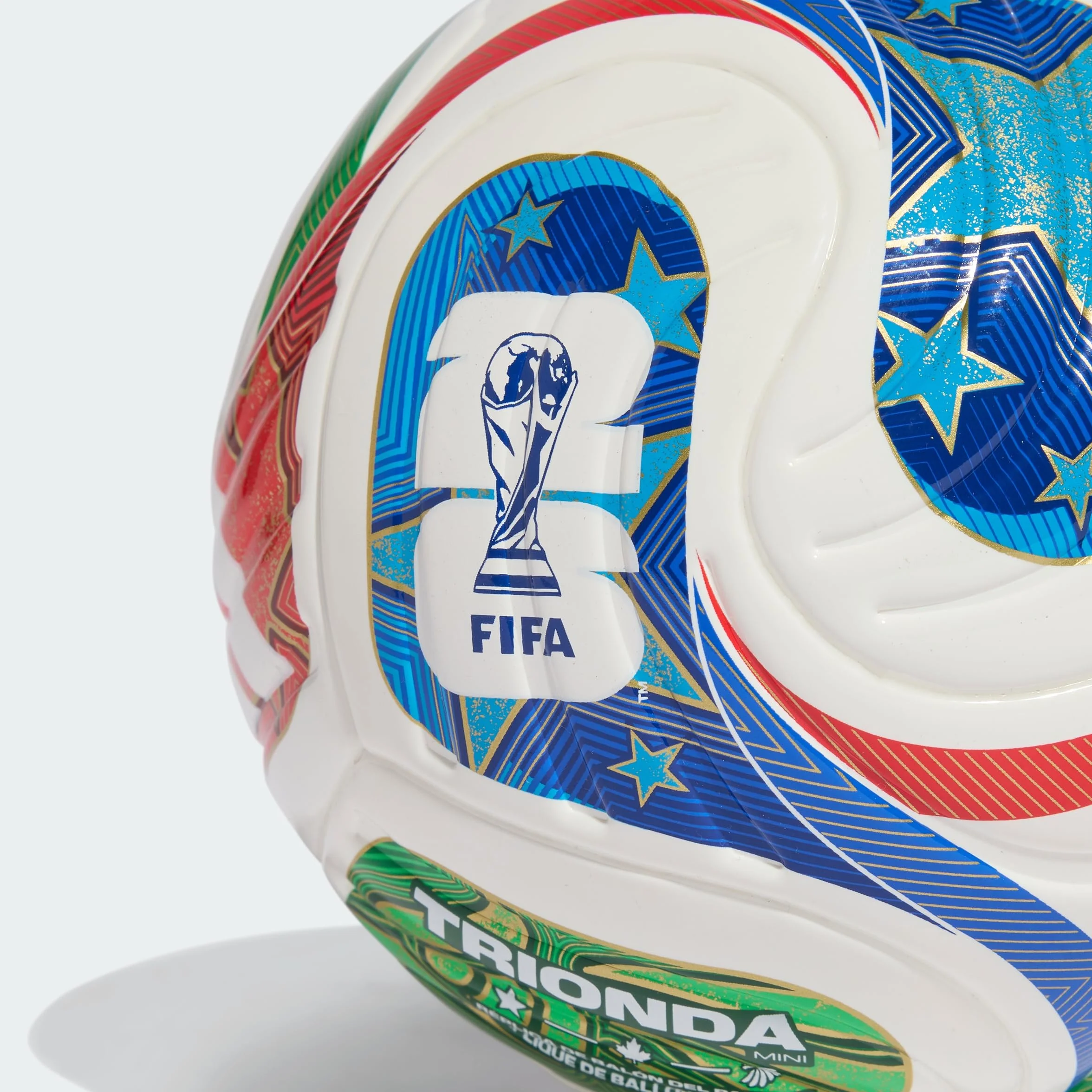 Adidas Mini Trionda 2026 World Cup Blanc Football