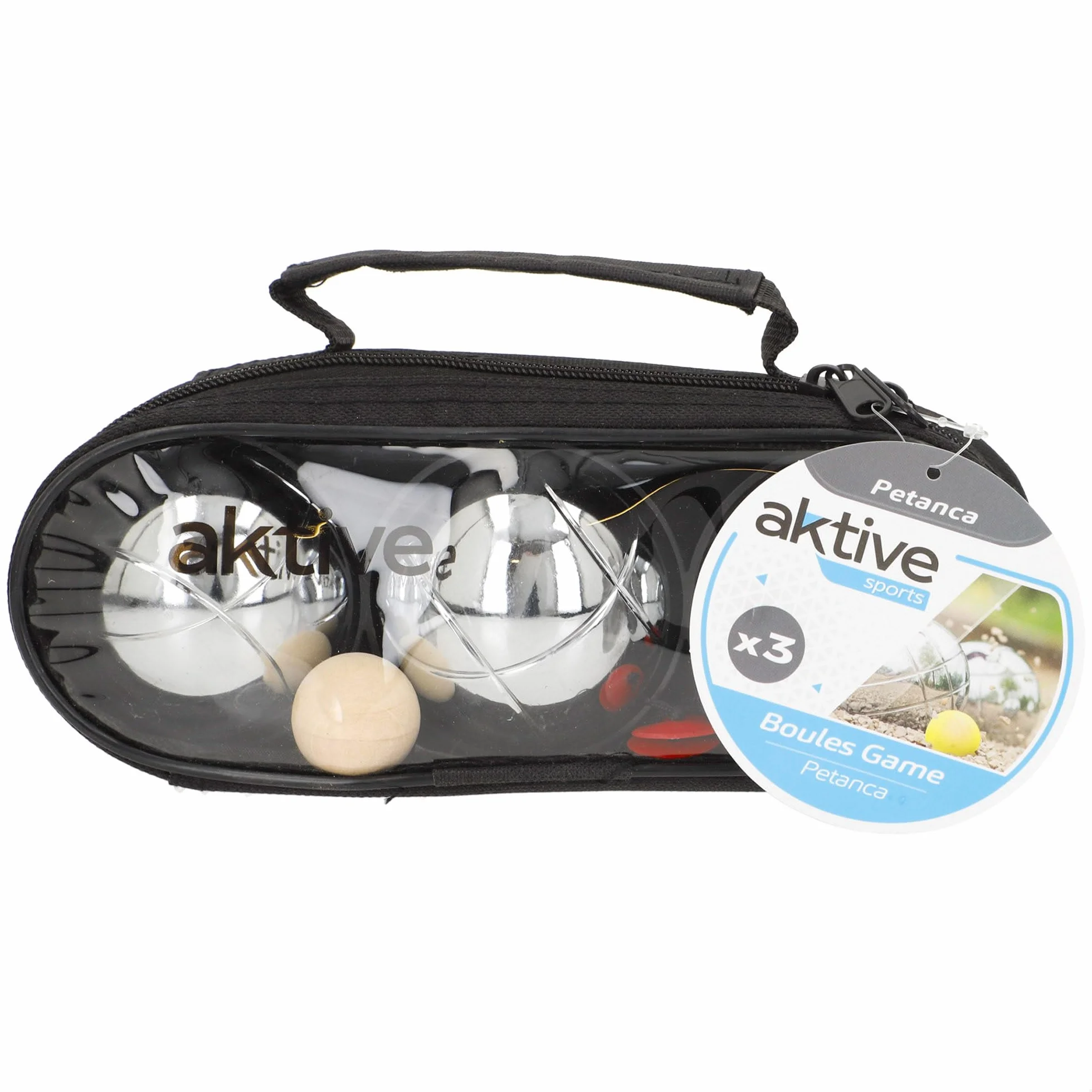 Coffret pétanque 3 Boules AKTIVE Sports