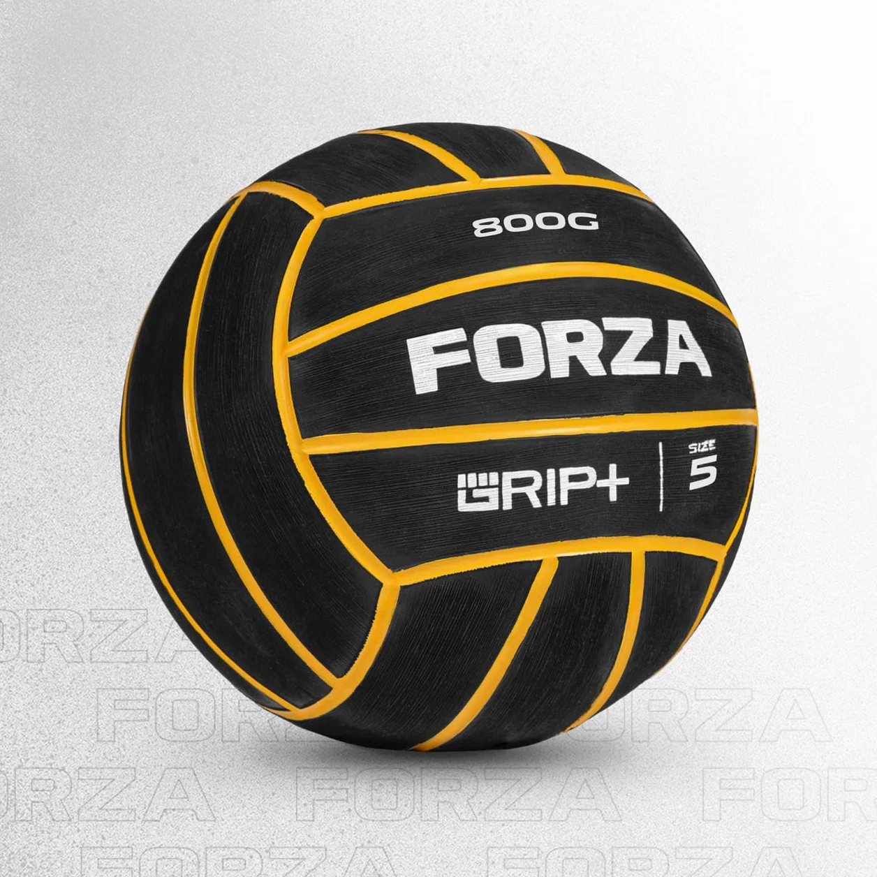 FORZA Ballon de Water-Polo Lesté Taille 4/5 Caoutchouc Haute Qualité