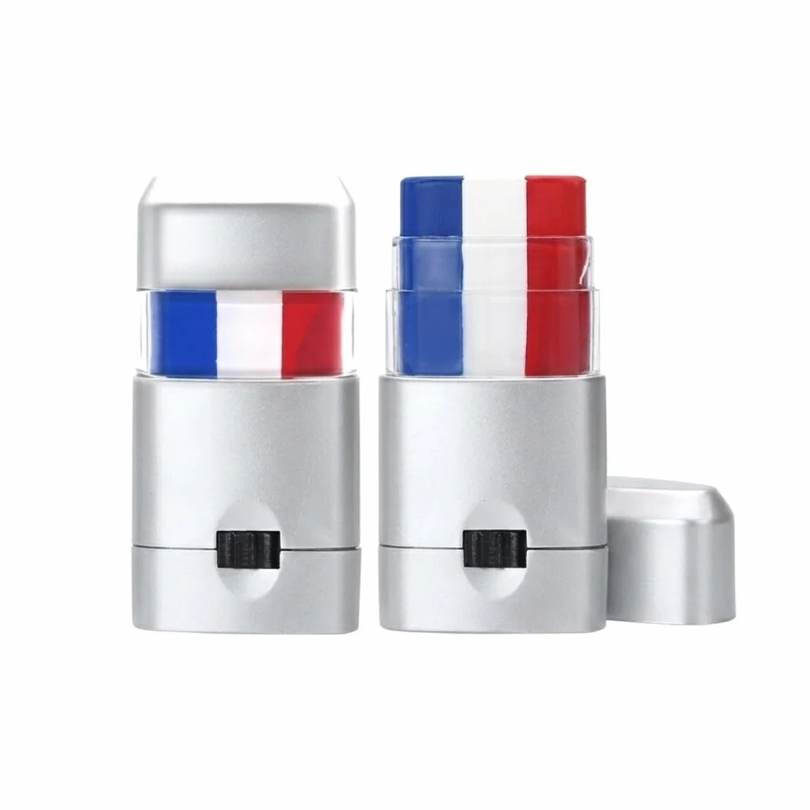 Crayons Maquillage Drapeau France Bleu-Blanc-Rouge pour Euro Monde 2026