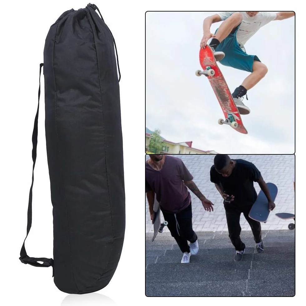 Alomejor Sac à Dos Planche à Roulettes Longboard Léger Étanche Voyage Sport Plein Air
