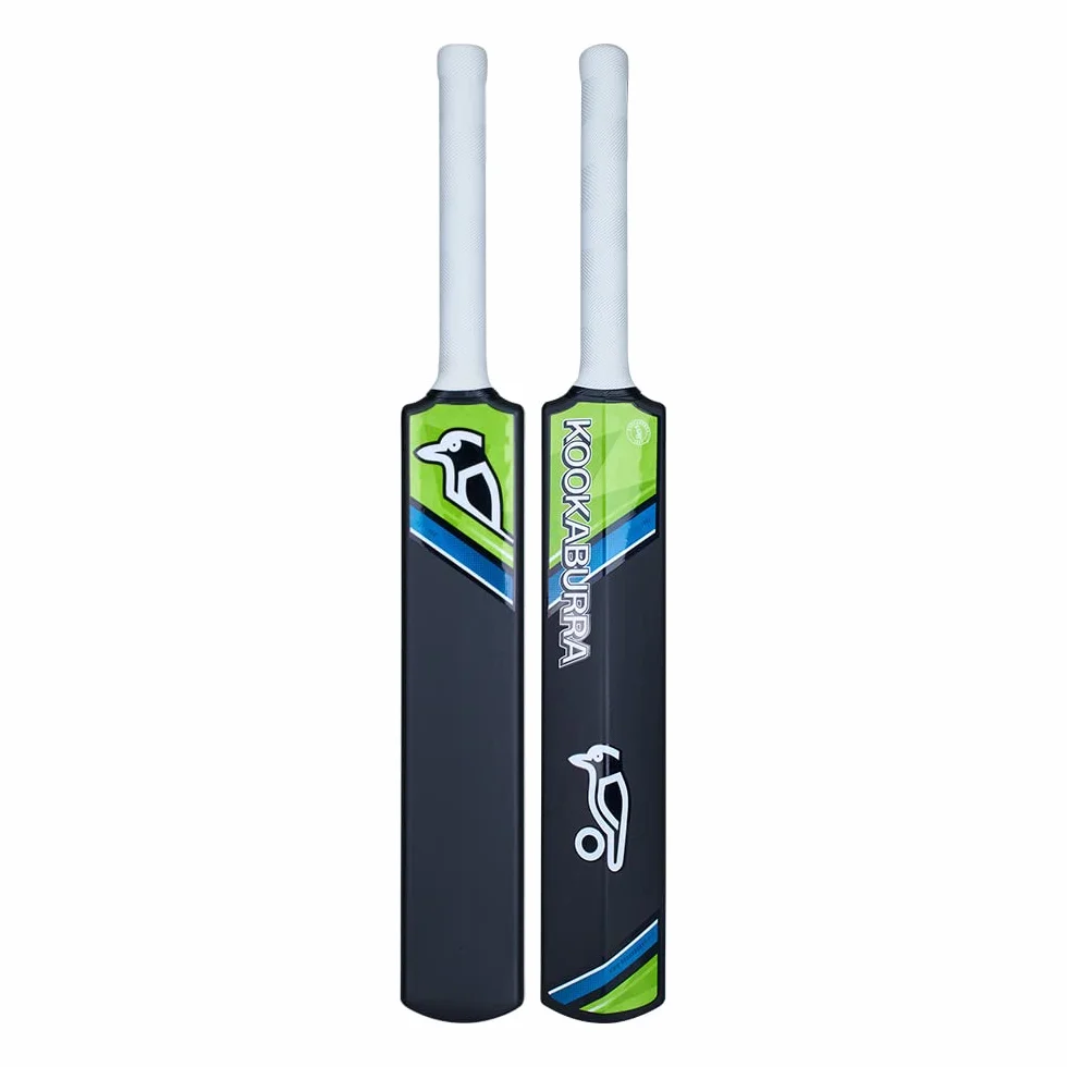 KOOKABURRA Blast Bat-2 Ensemble de Cricket en Plastique pour Enfants, Noir