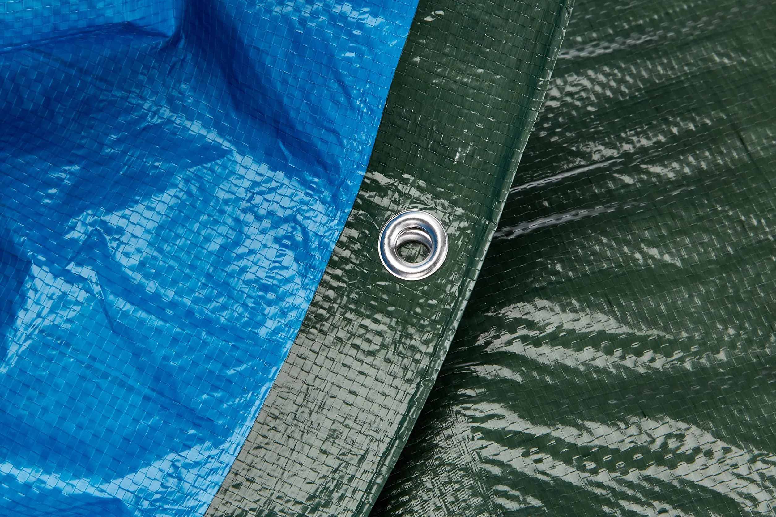 C.A.O. Bâche Polyéthylène Tissé Enduit 5m x 4m Vert