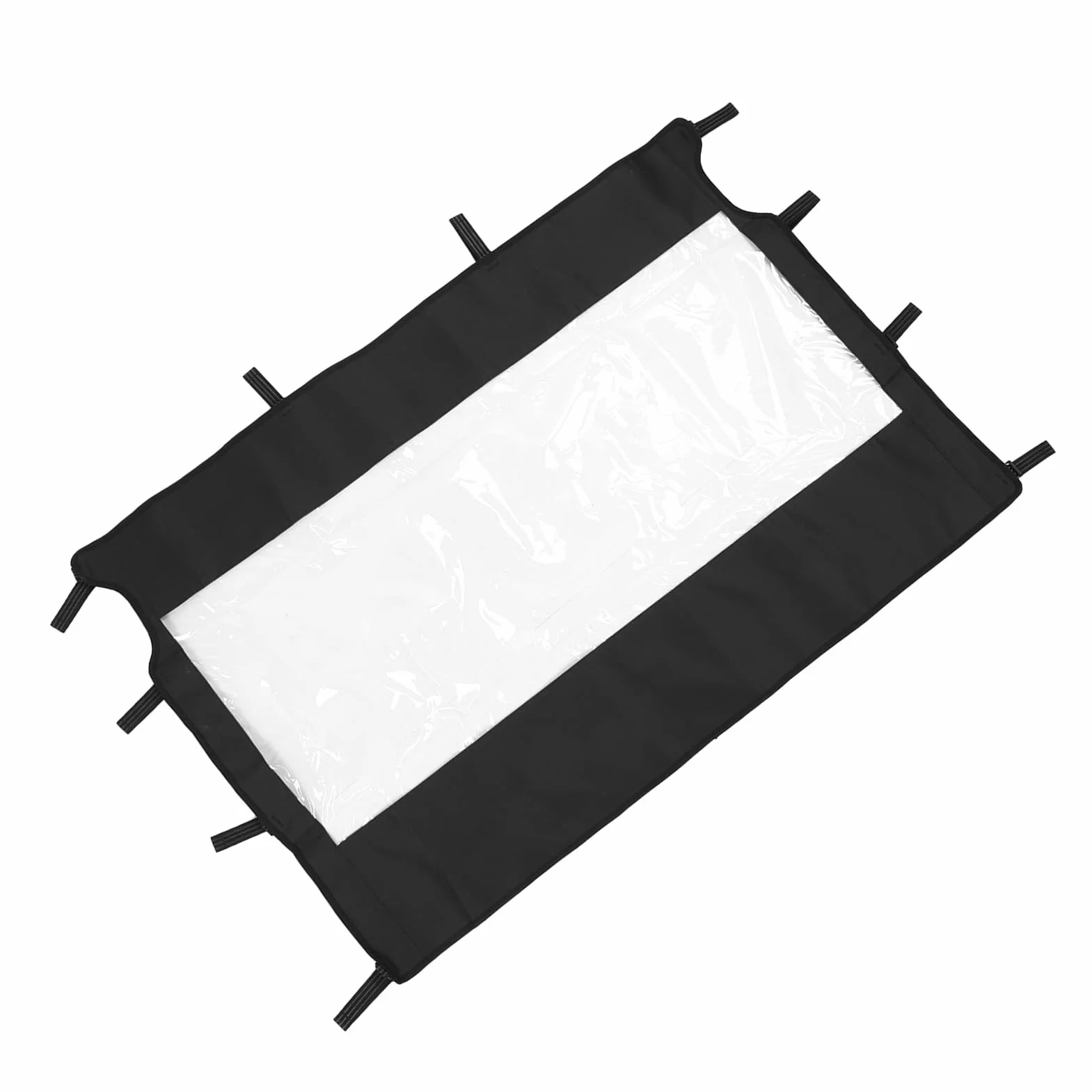 Jiawu Pare-brise Avant UTV Rhino 450 660 700 PVC Remplacement Transparent
