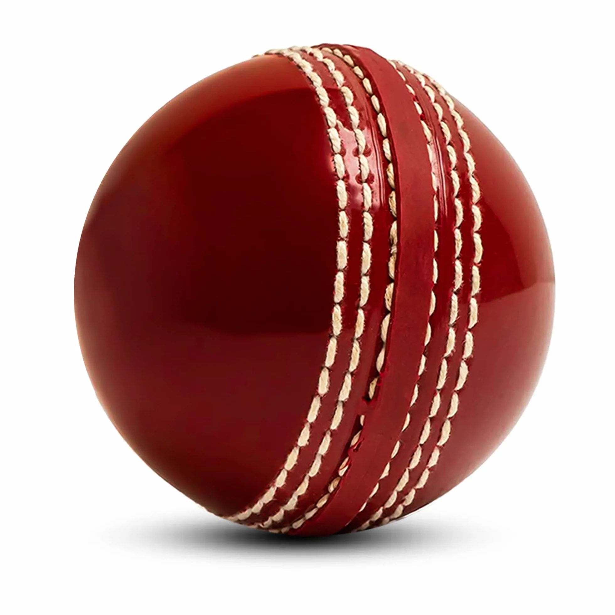 Balle de cricket en caoutchouc souple pour entraînement, rebond durable, coutures cousues