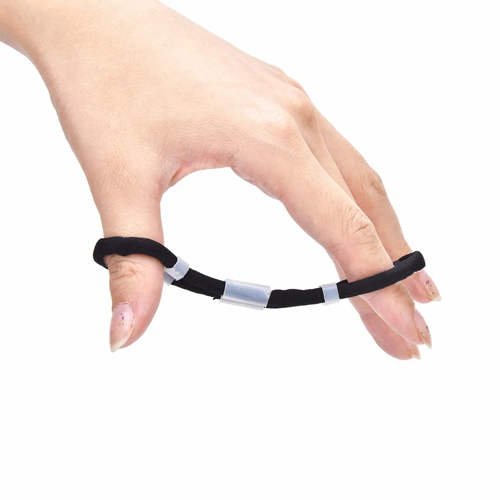 Dragonne réglable pour arc recourbé, accessoire de tir à l'arc classique et chasse (M-Noir)