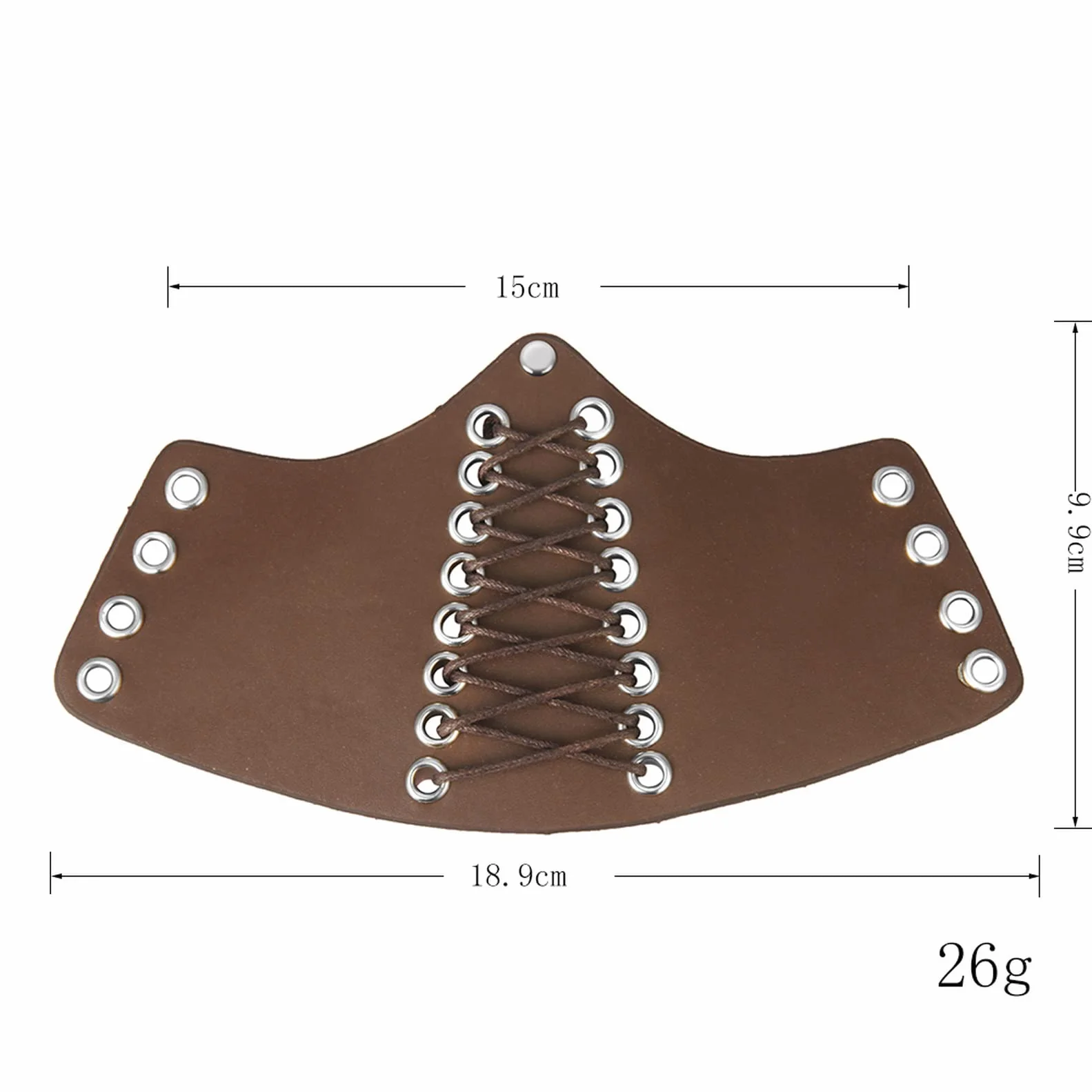 Brassards en cuir viking médiéval réglable pour homme et femme COSFAN