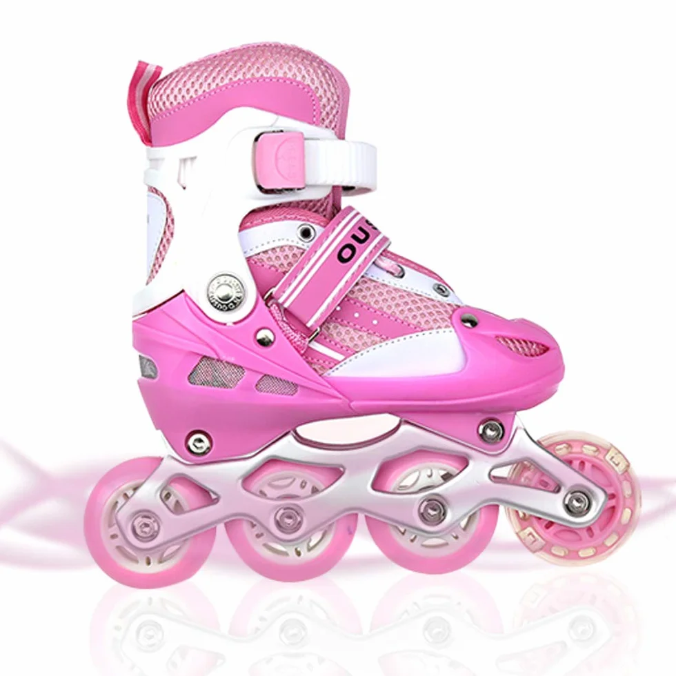 Patin à roulettes 3 en 1 réglables Roller Enfant Fille Garçon Femme