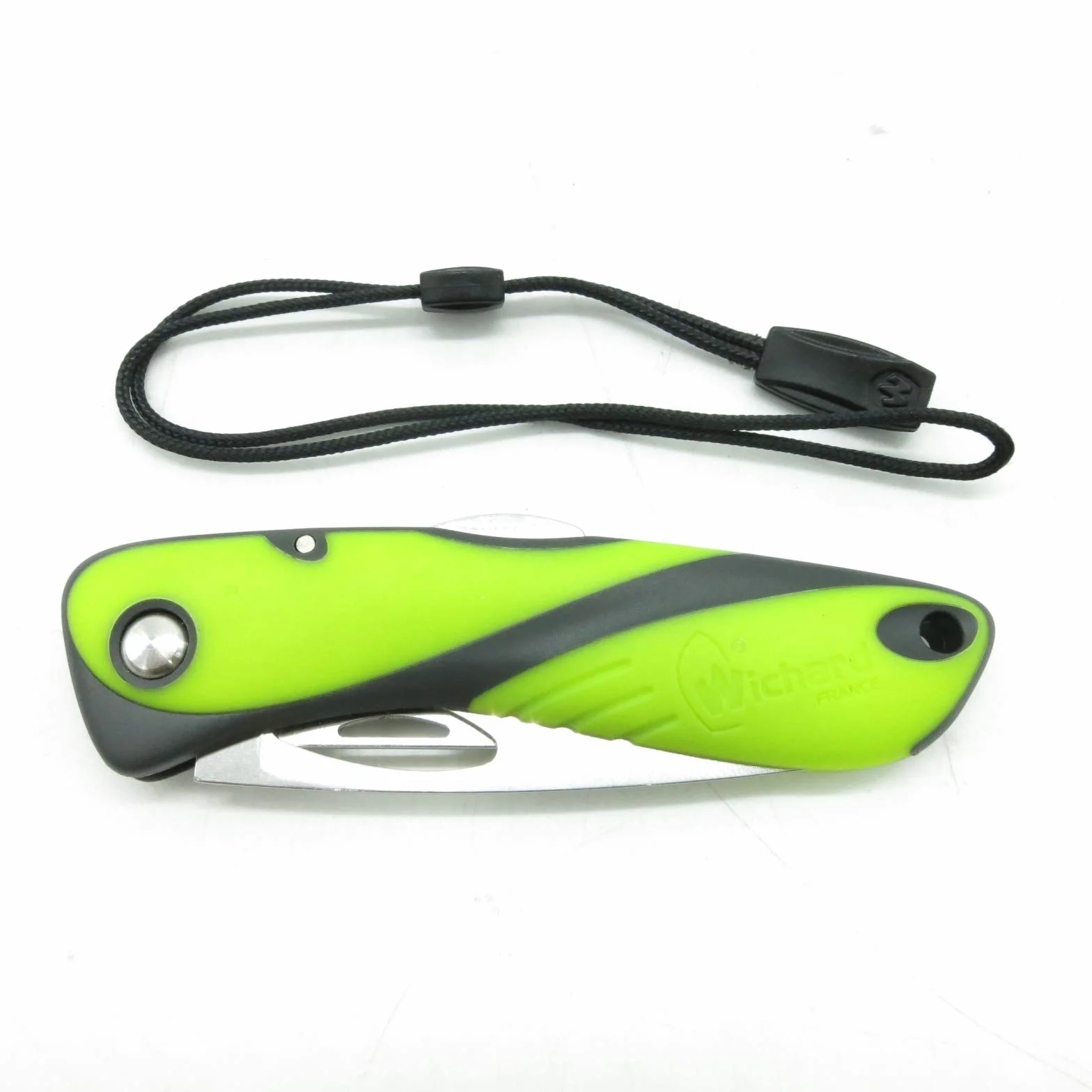 KNIFE OFFSHORE SHACKL KEY SPIKE FLUO BLK