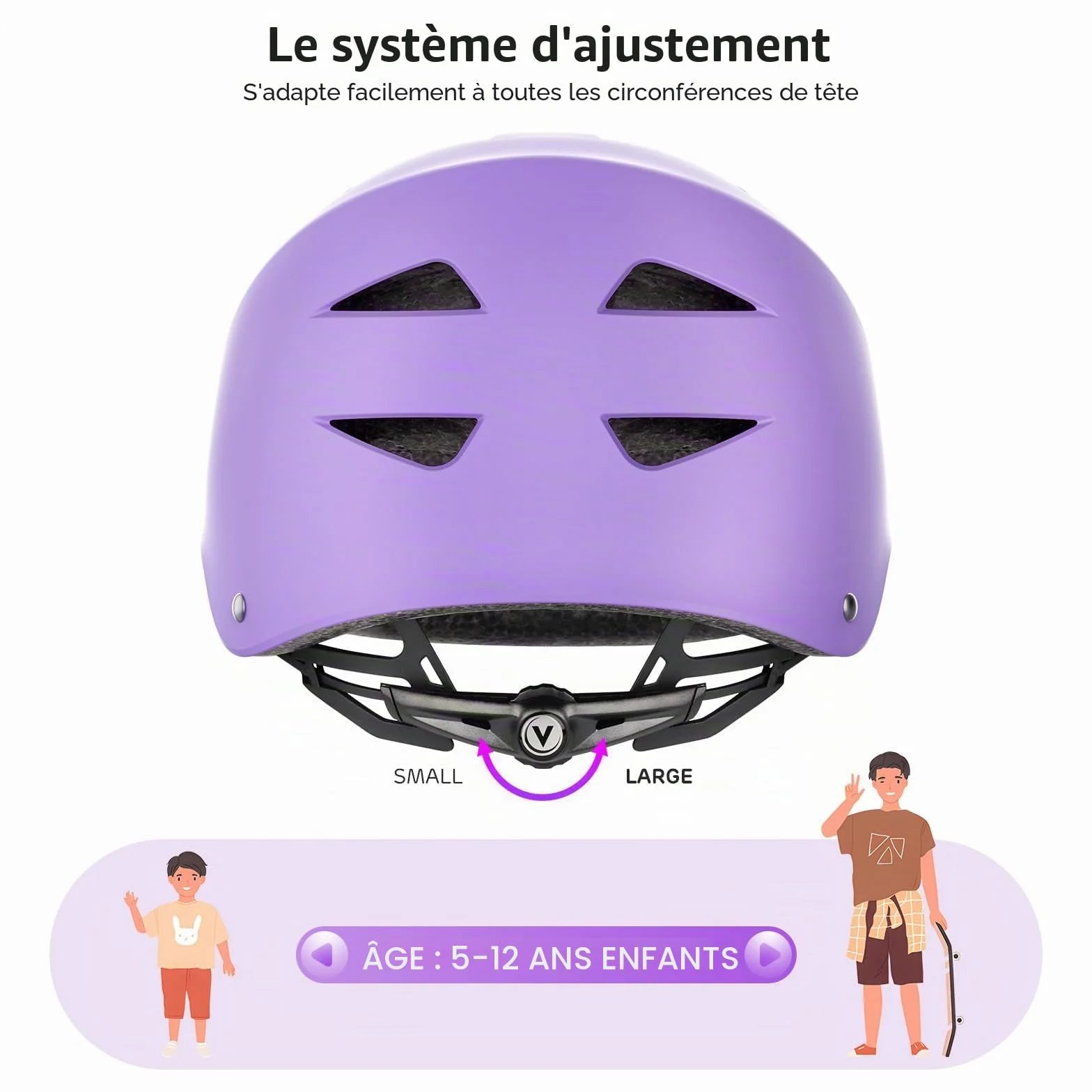 Casque Vélo Réglable Enfant Coudières Genouillère Protège-Poignets Protection Rollers Skateboard