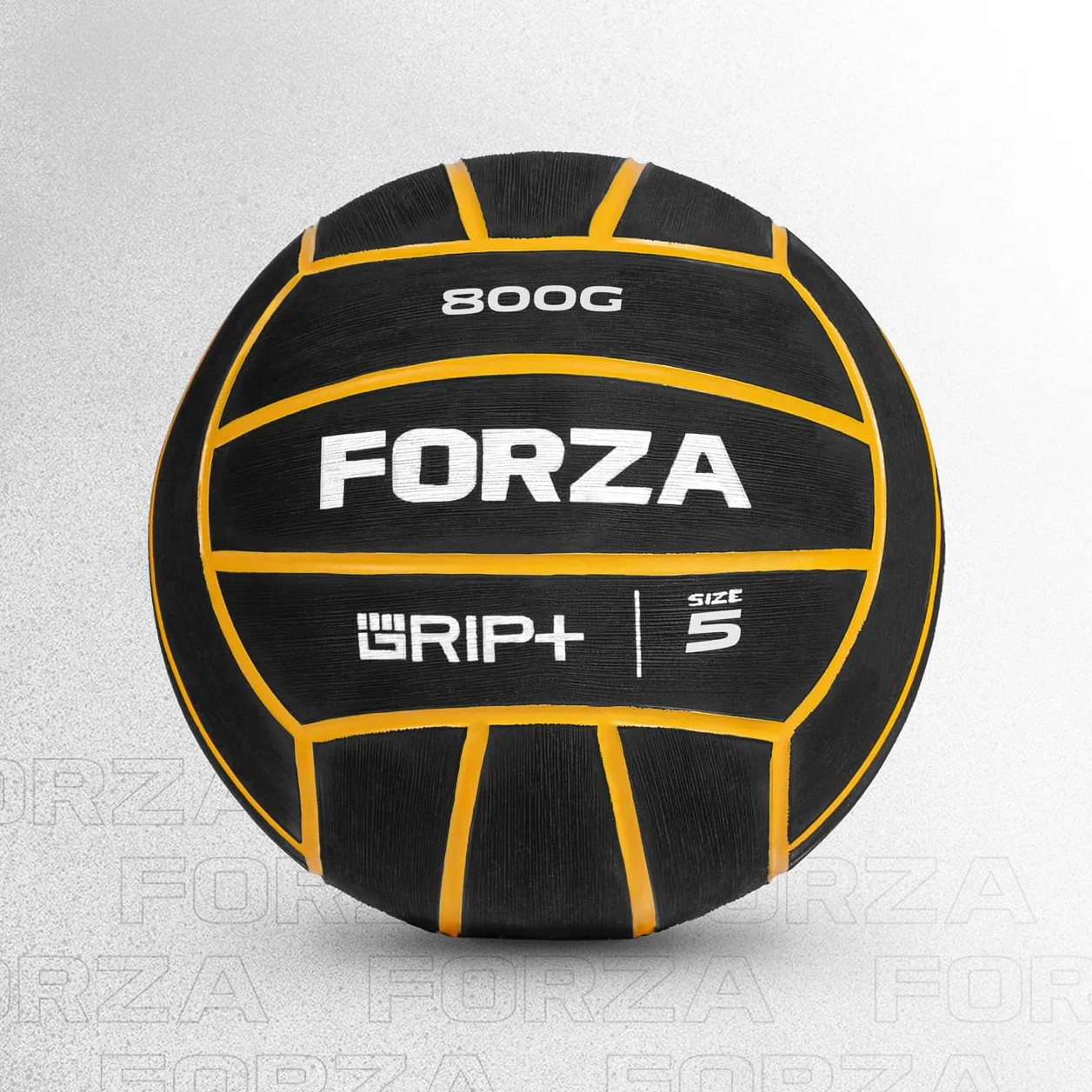 FORZA Ballon de Water-Polo Lesté Taille 4/5 Caoutchouc Haute Qualité