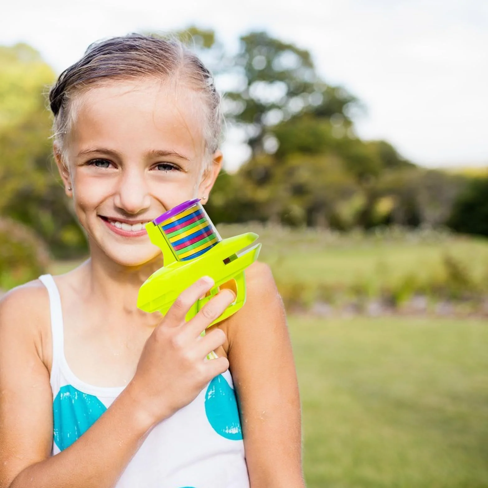 Lanceurs de Frisbee en Mousse, Jouets de Lancement pour Disques, Cadeaux d'Anniversaire ou de Pâques pour Jeux en Plein Air