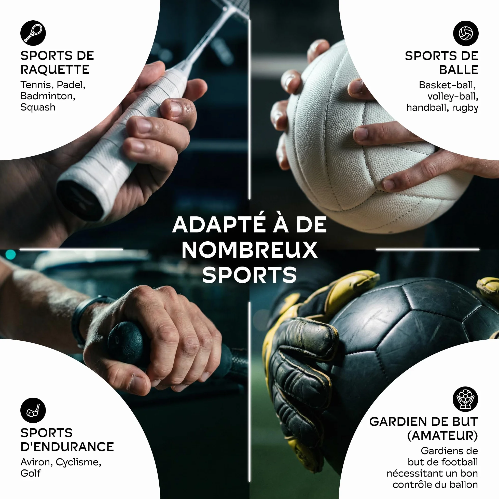 Grip Spray No.2 Adhérence Longue Tenue Séchage Rapide Transparent 100ml Fitness Padel Escalade