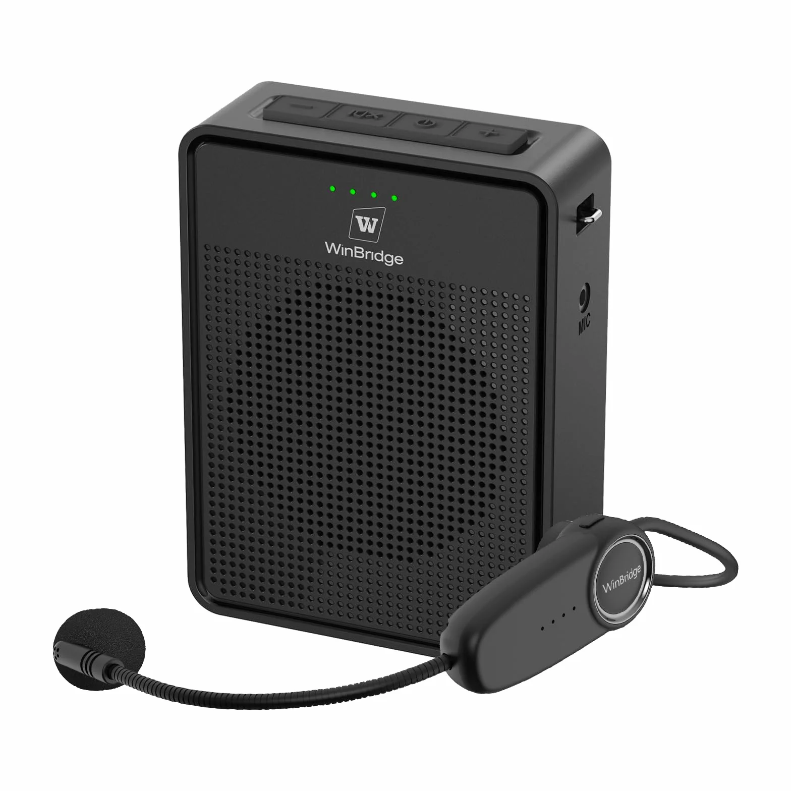 Amplificateur de voix sans fil 15 W avec microphone Bluetooth, haut-parleur mégaphone portable pour enseignants