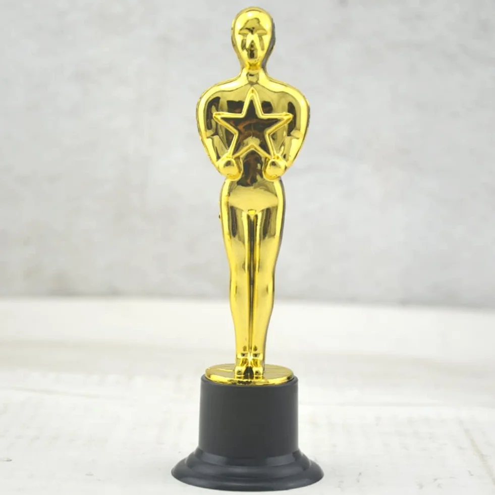 Statuettes de Trophées en Plastique Lot de 24 pour Récompense Scolaire et Fête