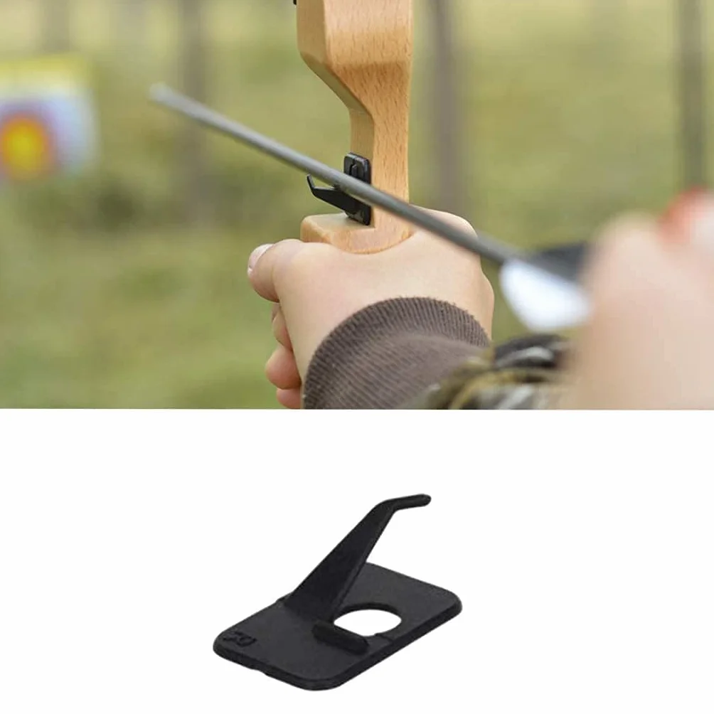 Repose-flèche en Plastique Noir pour Arc Classique 4 pièces Accessoire Main Droite
