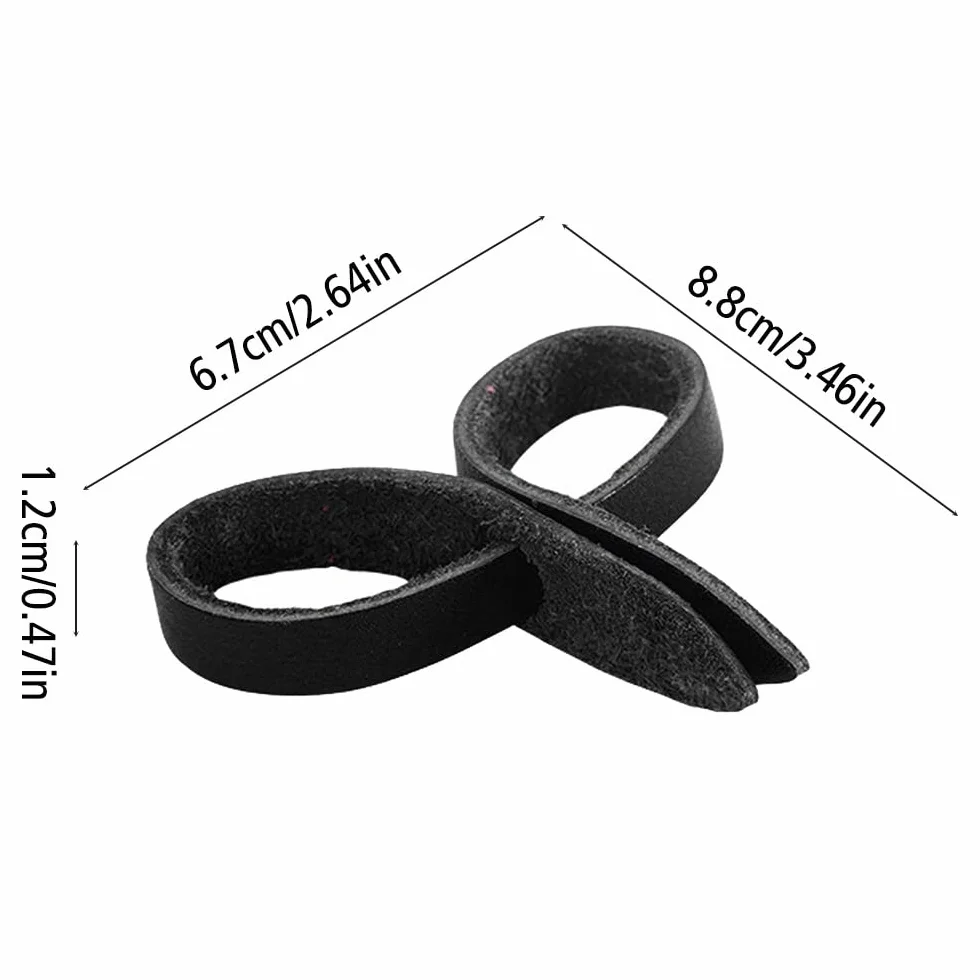 DONGKER Sangle de doigt de tir à l'arc en cuir pour arcs recourbés